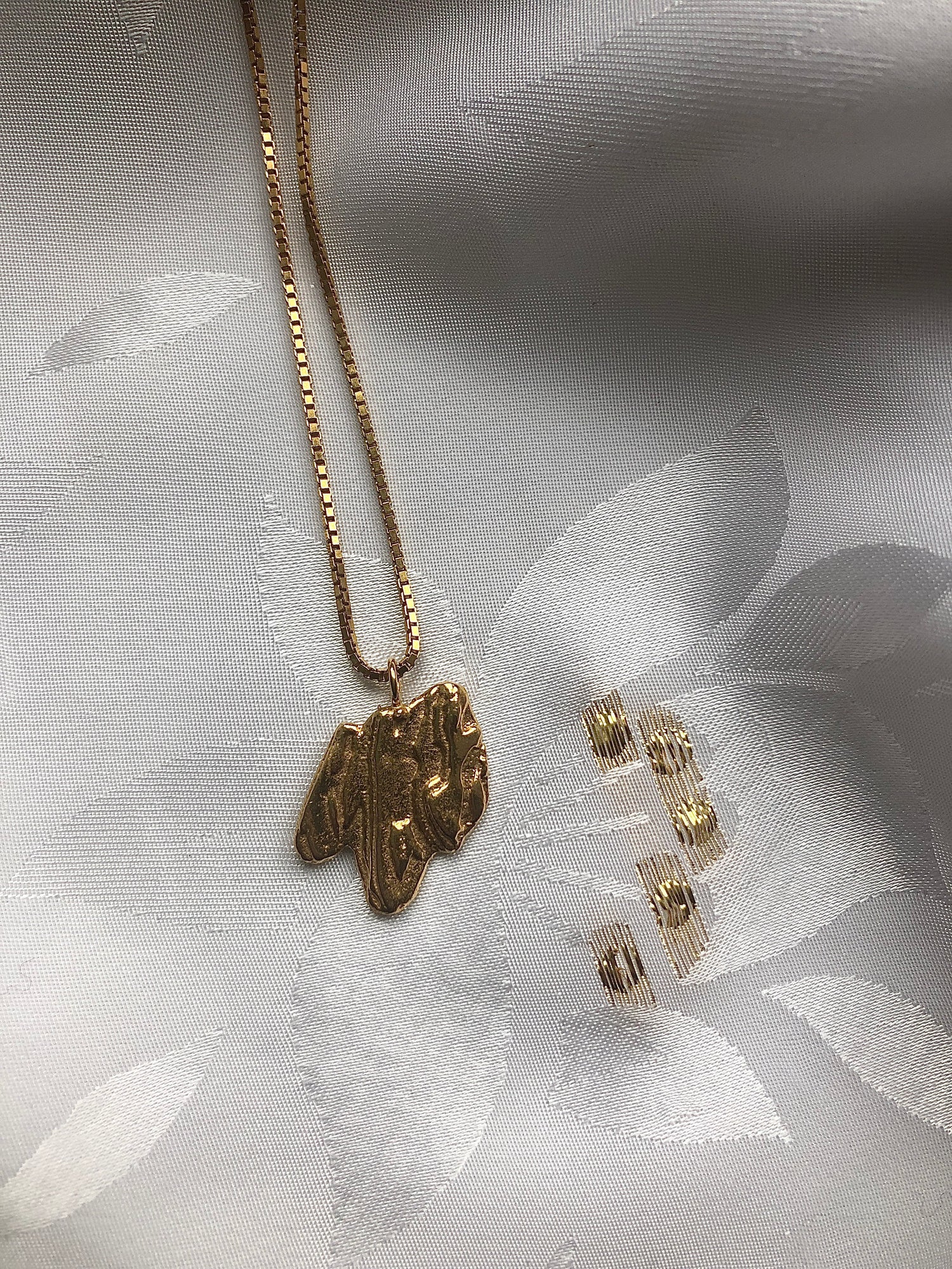 Gogh Necklace - Forgyldt