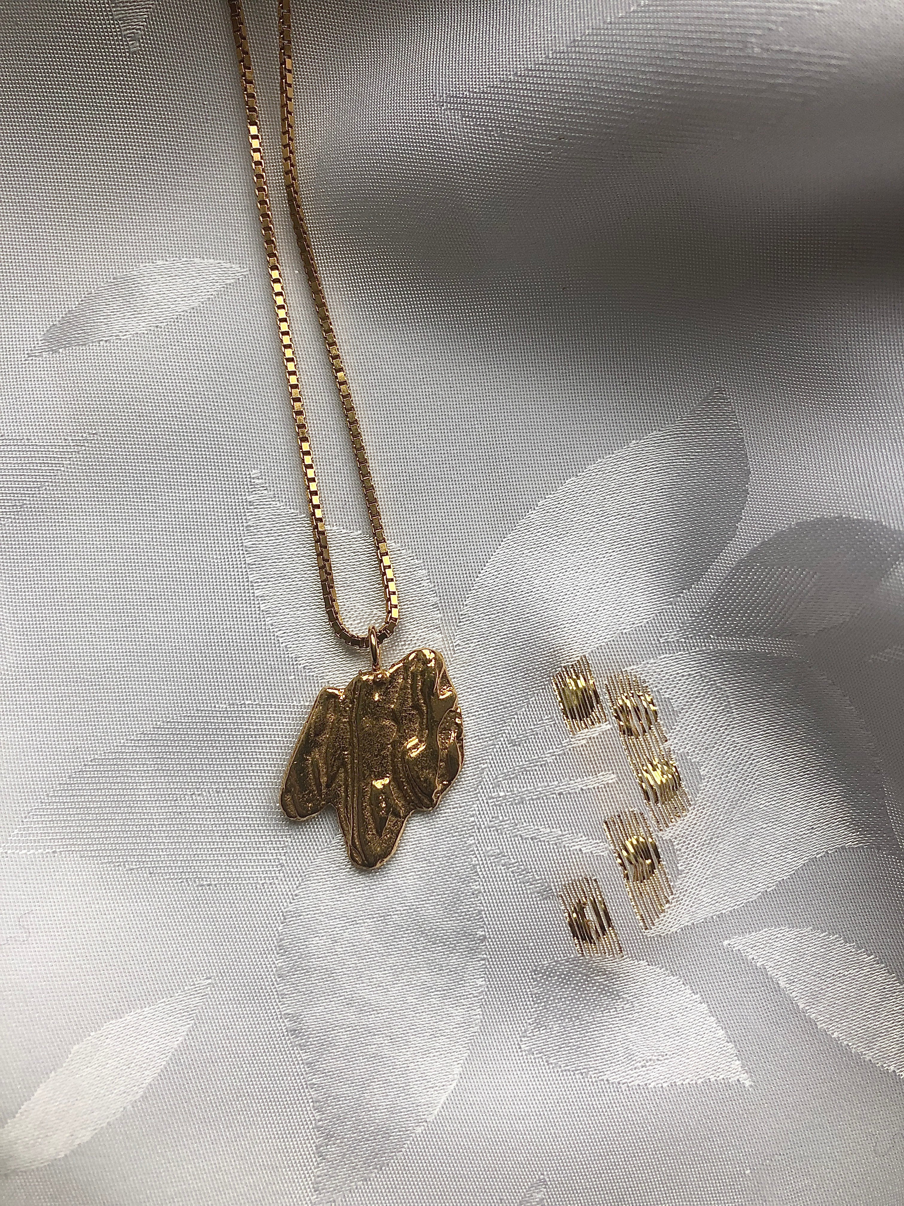 Gogh Necklace - Forgyldt