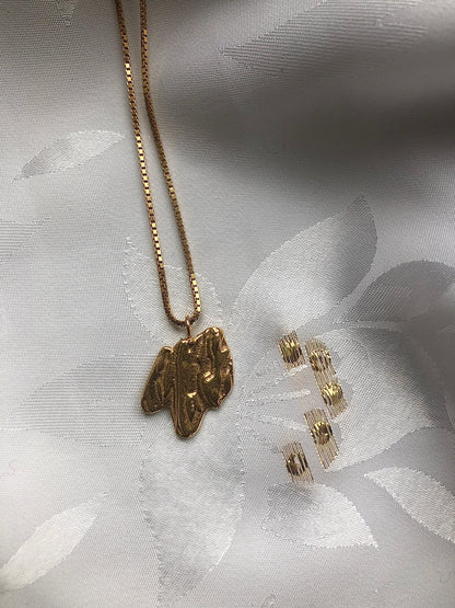 Gogh Necklace - Forgyldt