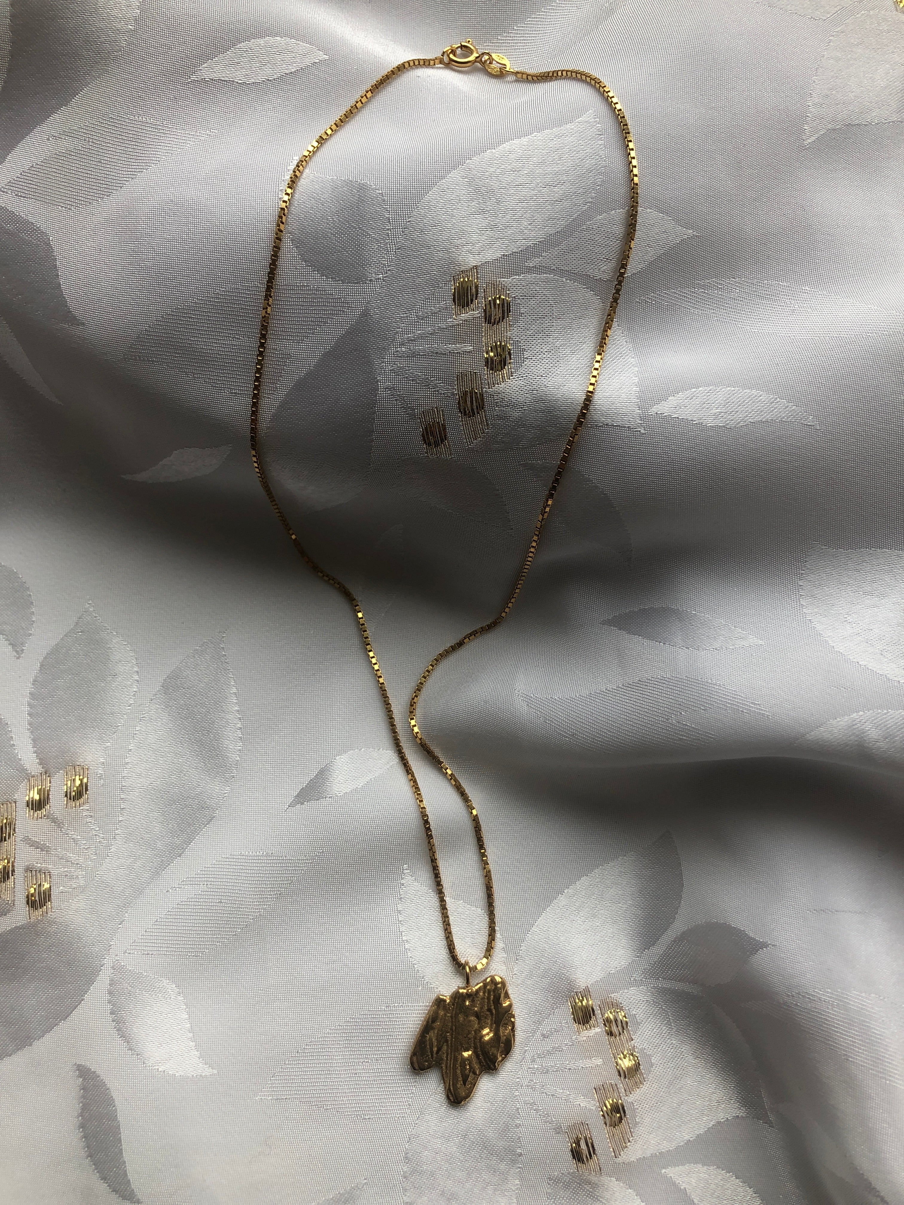 Gogh Necklace - Forgyldt