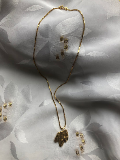 Gogh Necklace - Forgyldt