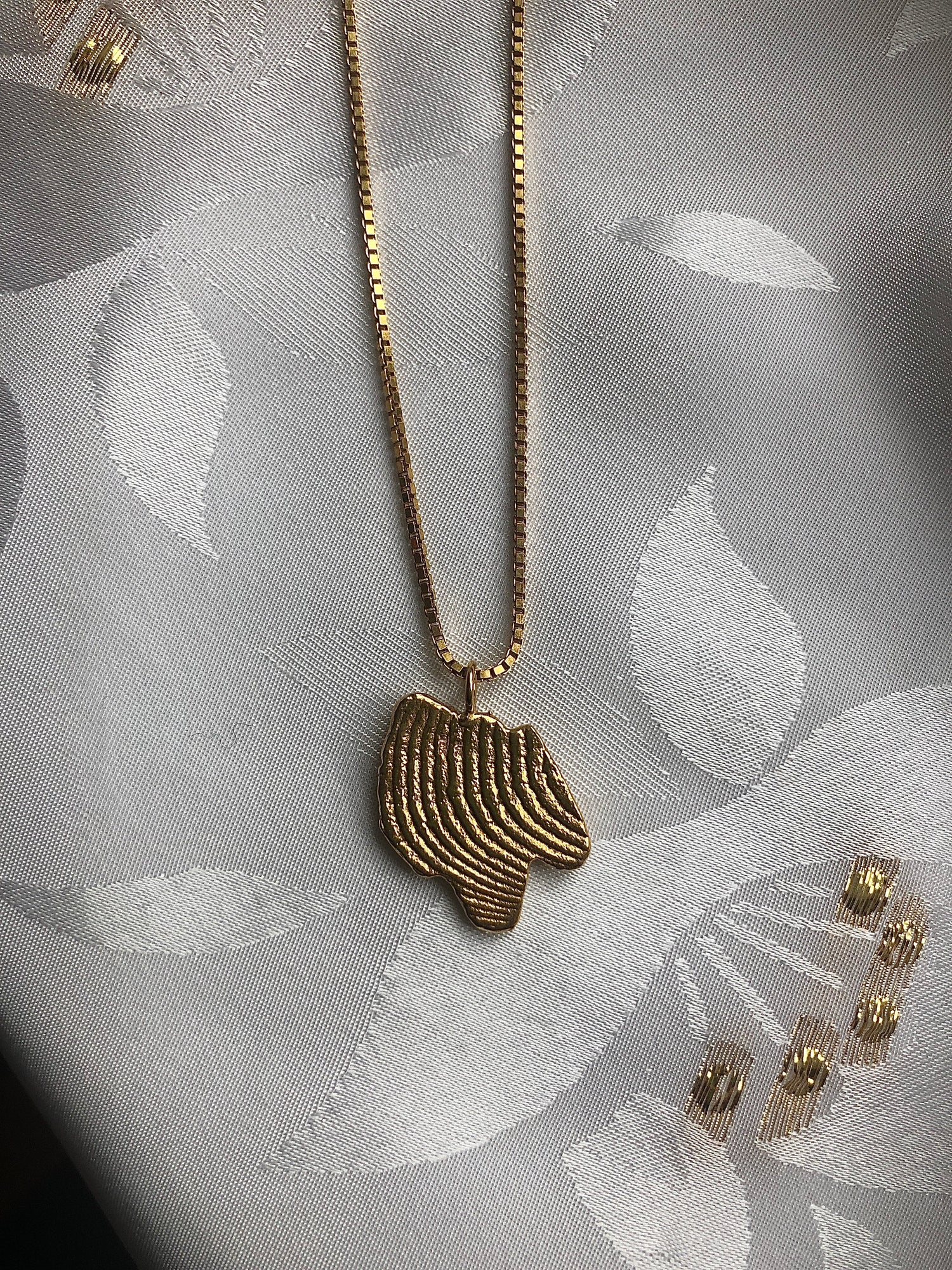 Gogh Necklace - Forgyldt