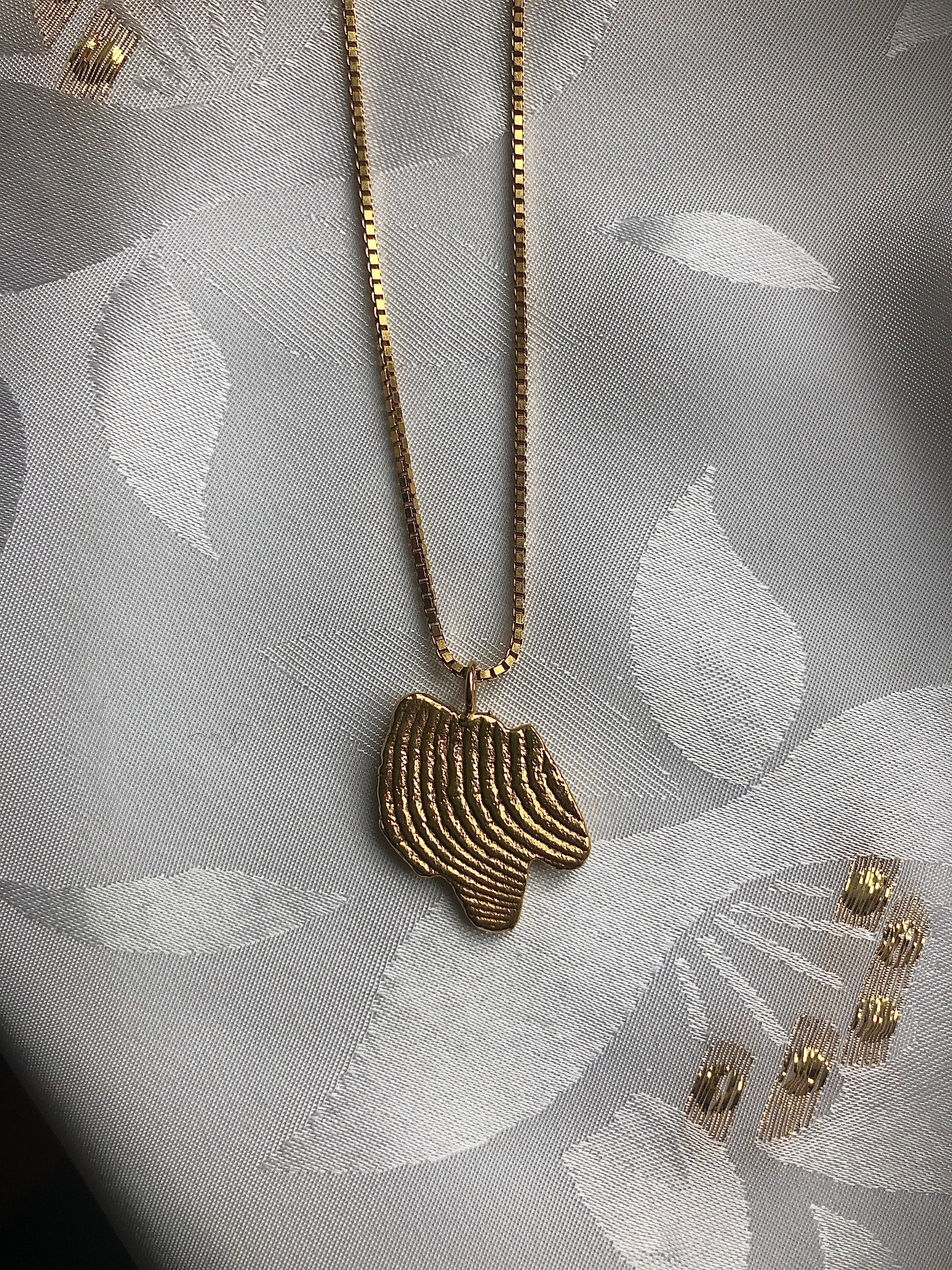 Gogh Necklace - Forgyldt