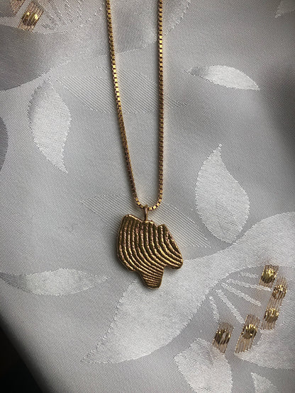 Gogh Necklace - Forgyldt