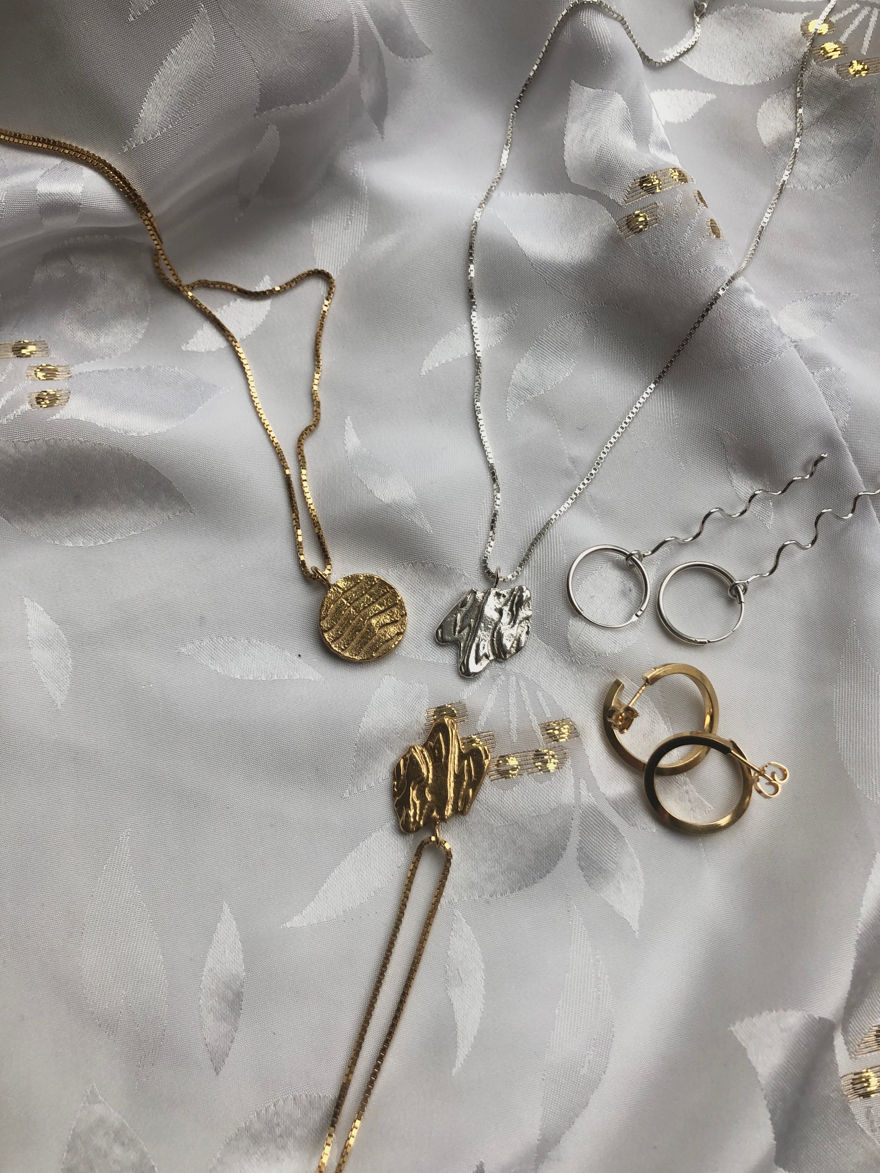 Gogh Necklace - Forgyldt