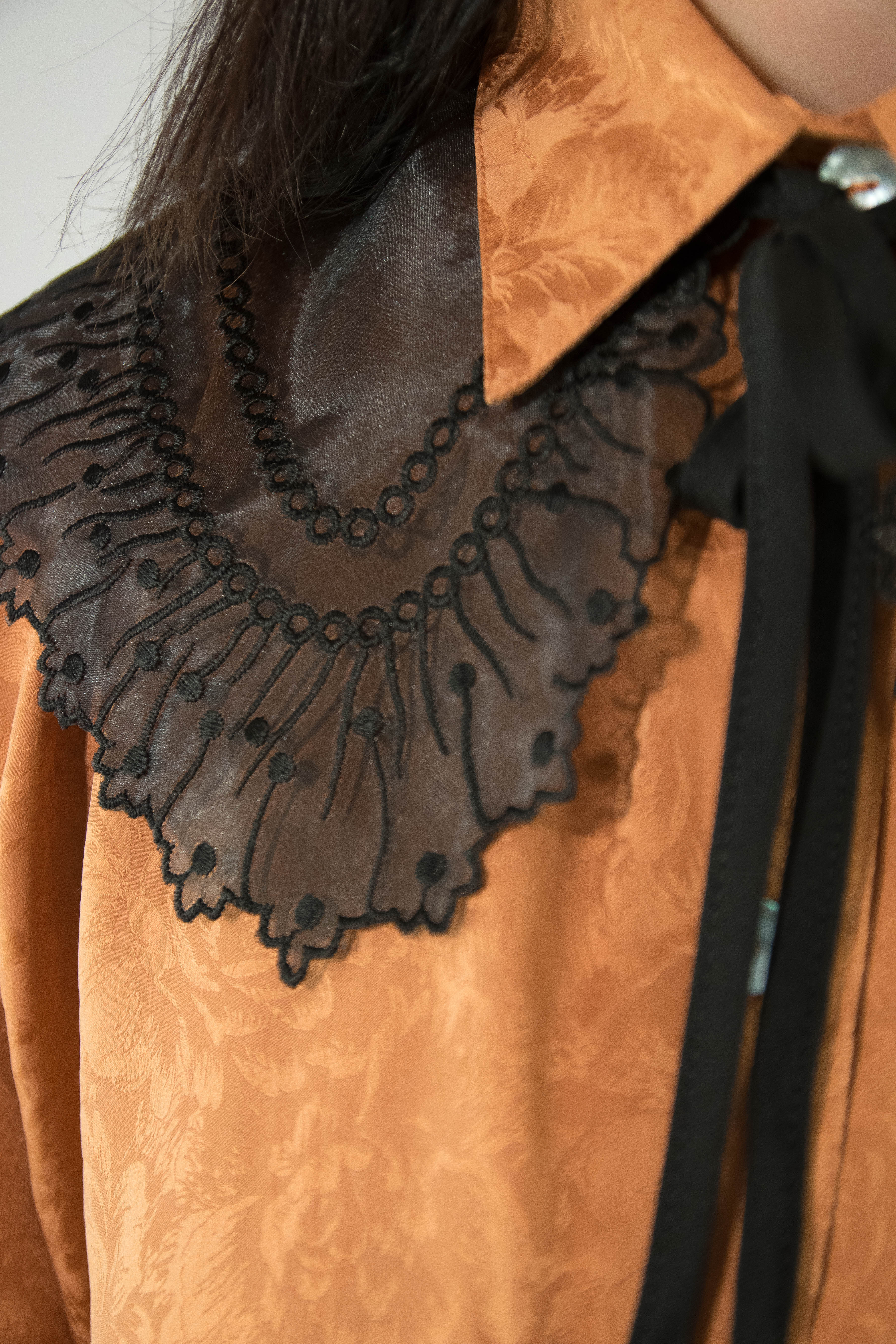 Collar - Single Lace Black