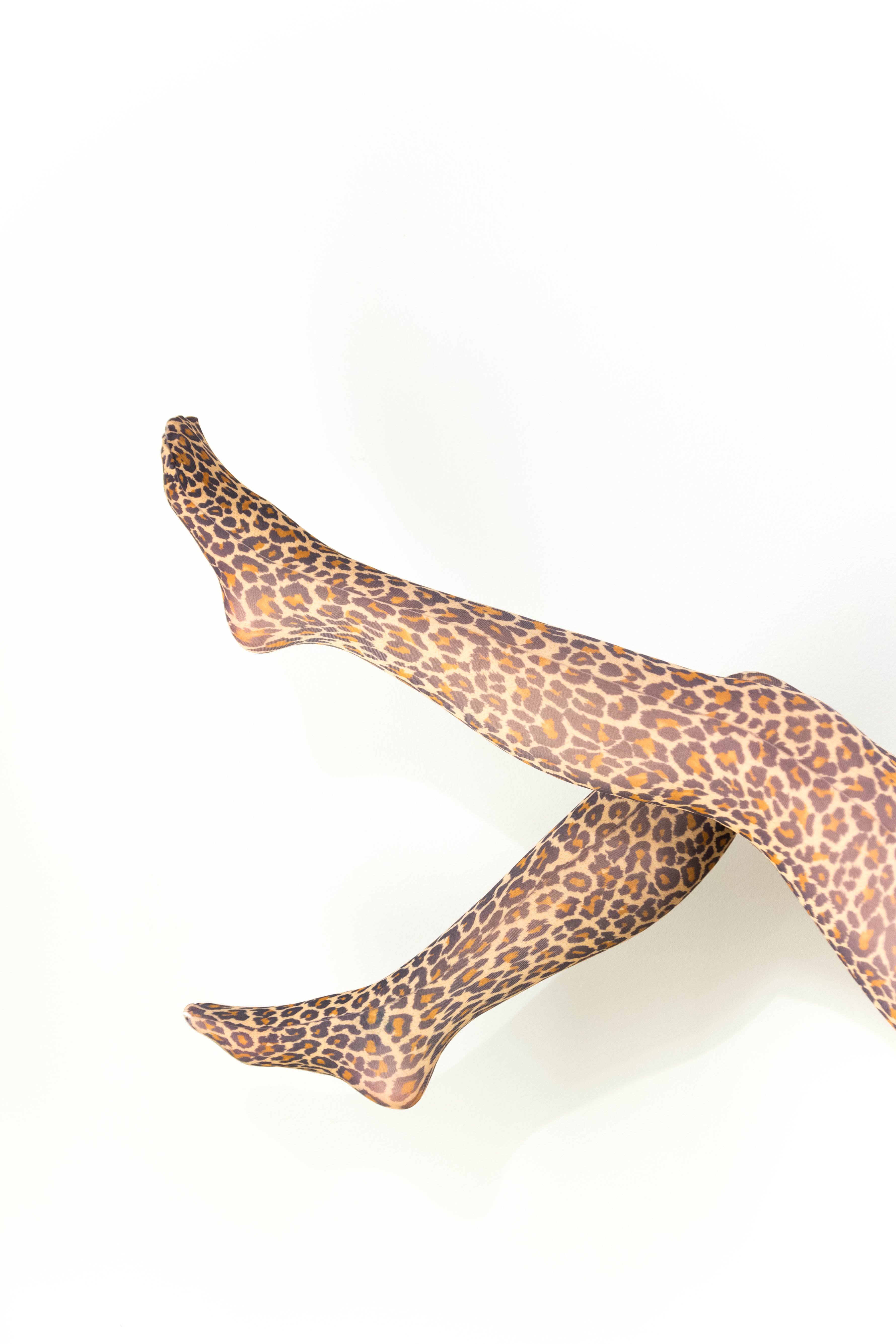 PM Small Leopard Printed Tights