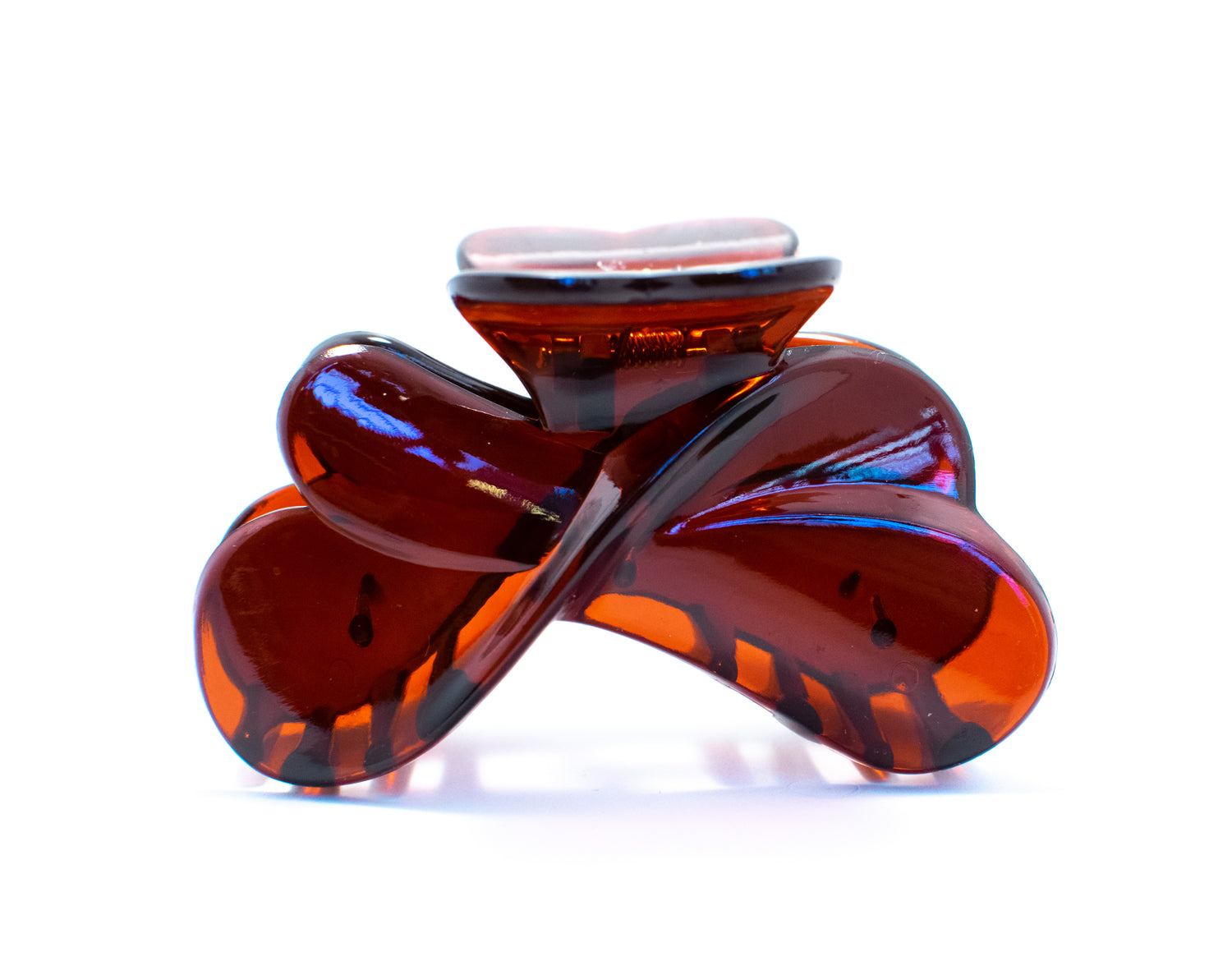 Twist Hairclip - Mørkebrun