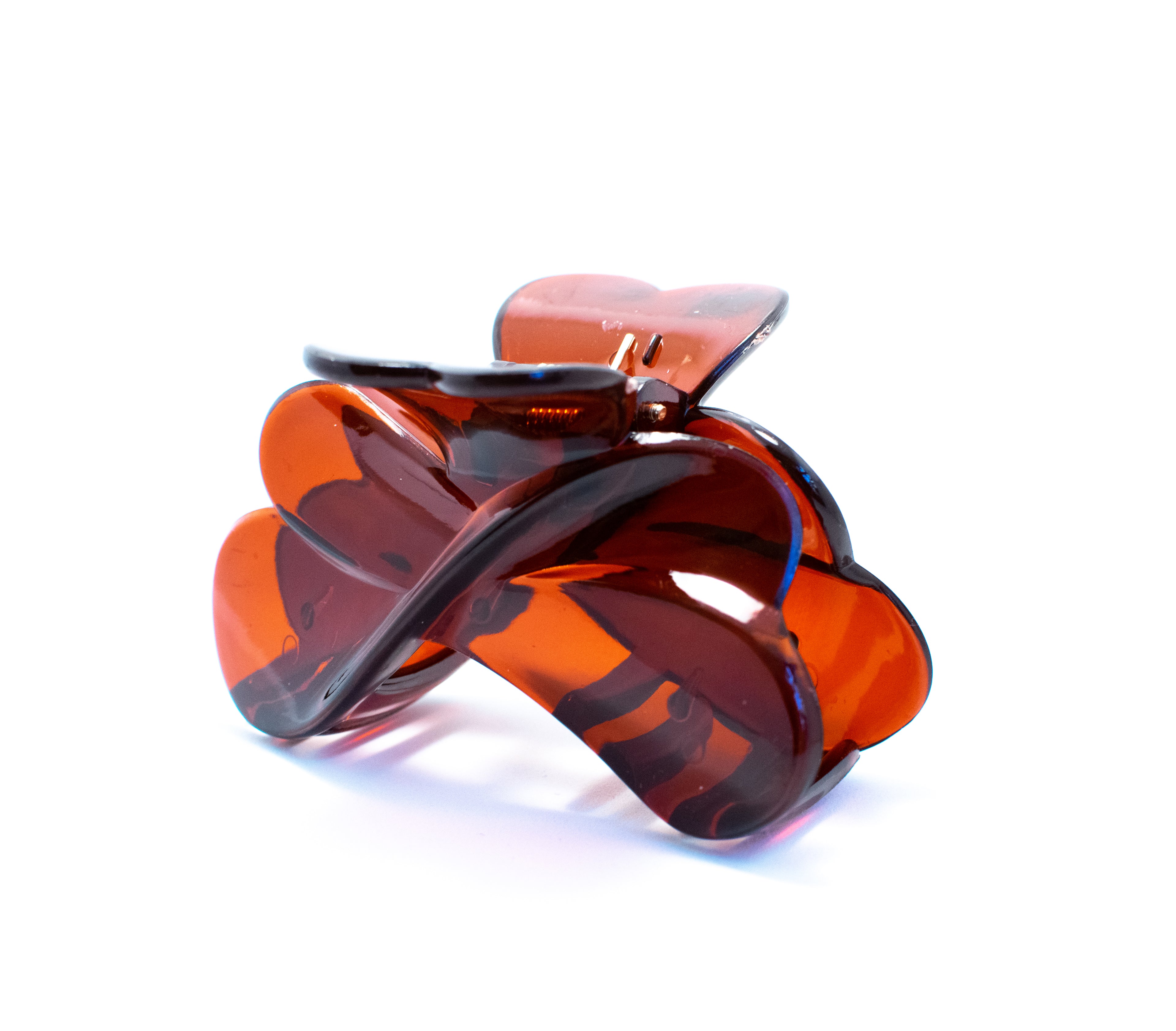 Twist Hairclip - Mørkebrun