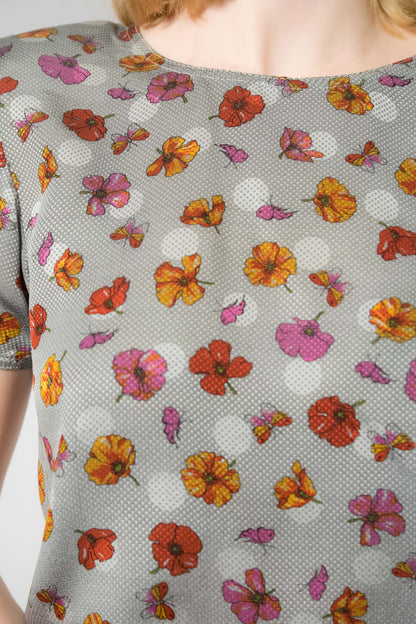 Blomsterbluse