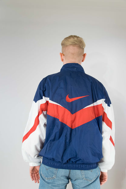 Blå Nike Sportsjakke