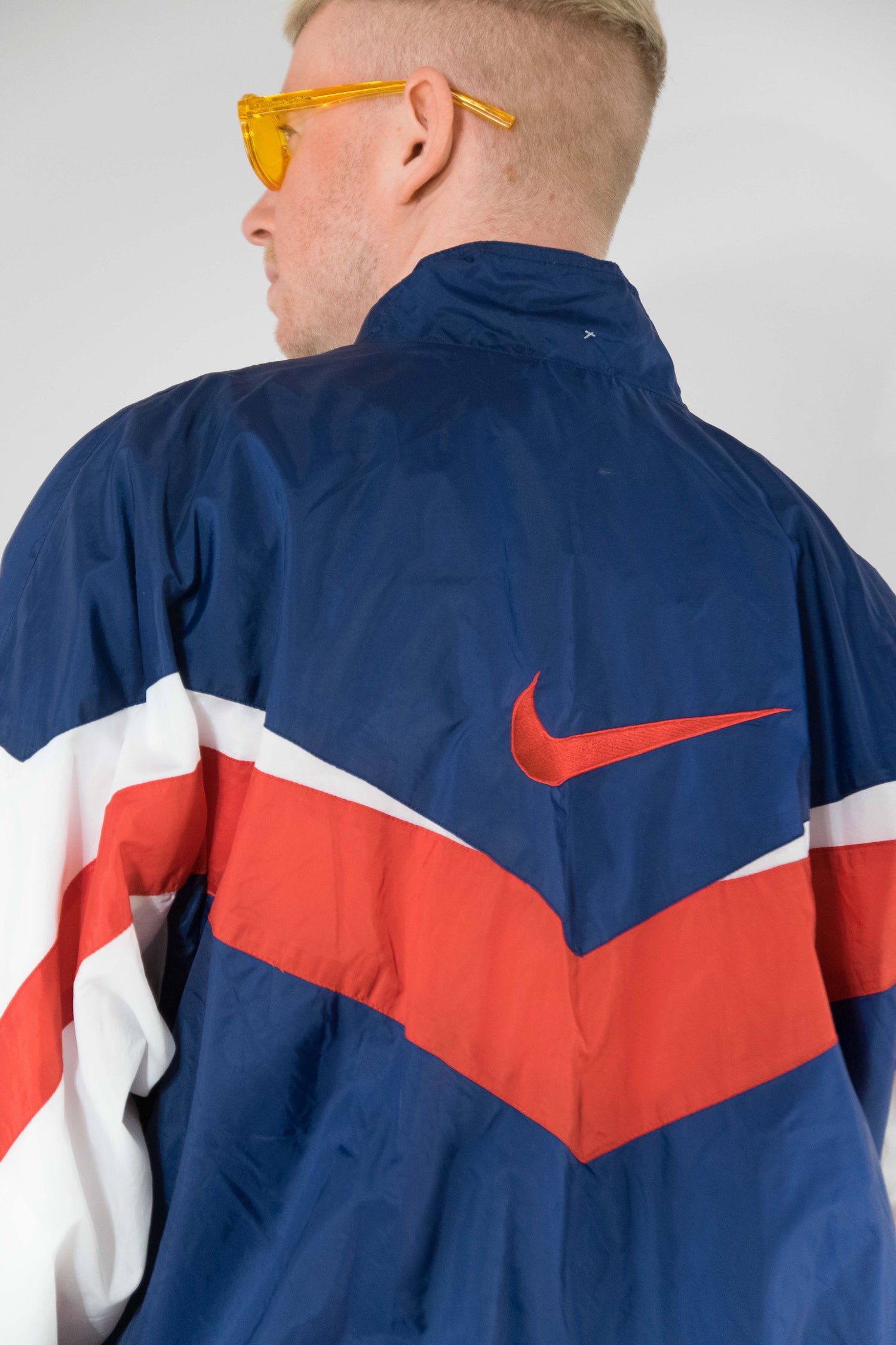 Blå Nike Sportsjakke