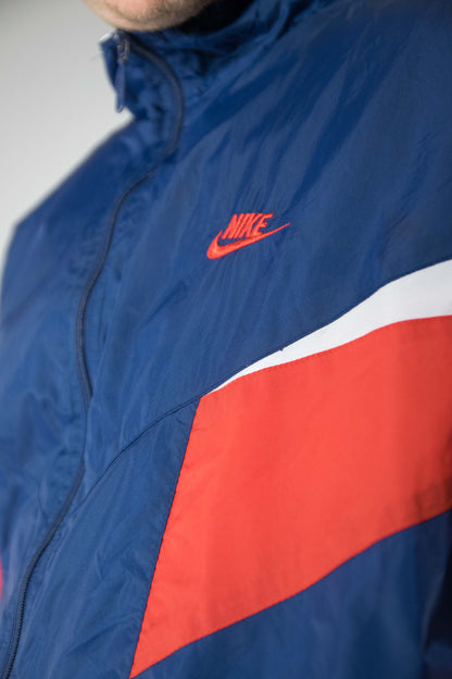 Blå Nike Sportsjakke