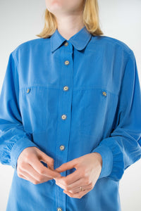 Blå Skjorte