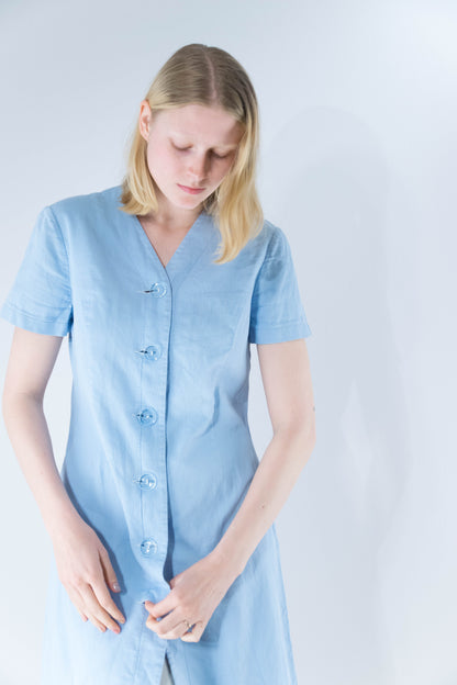 Blå Pencildress