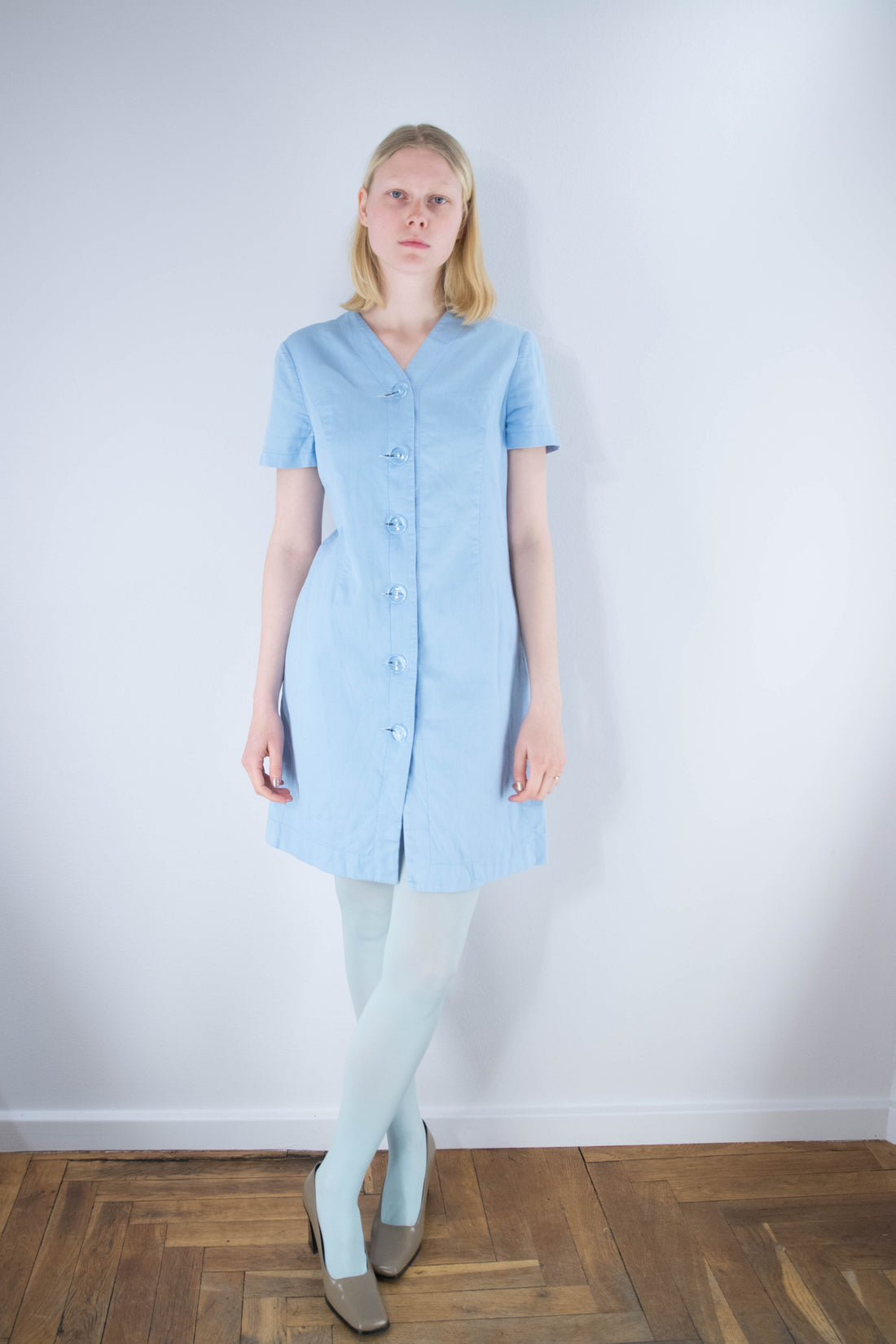 Blå Pencildress