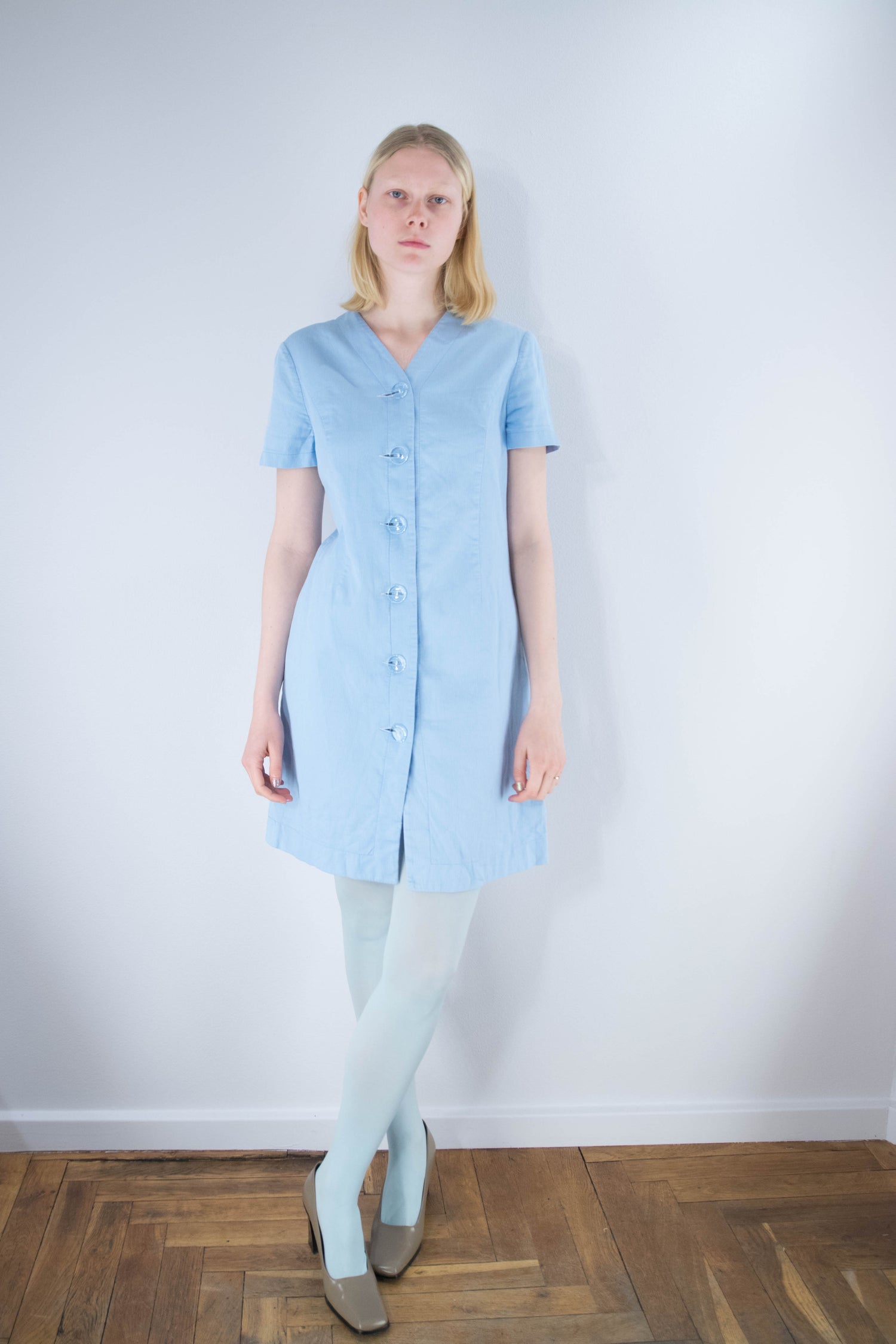 Blå Pencildress