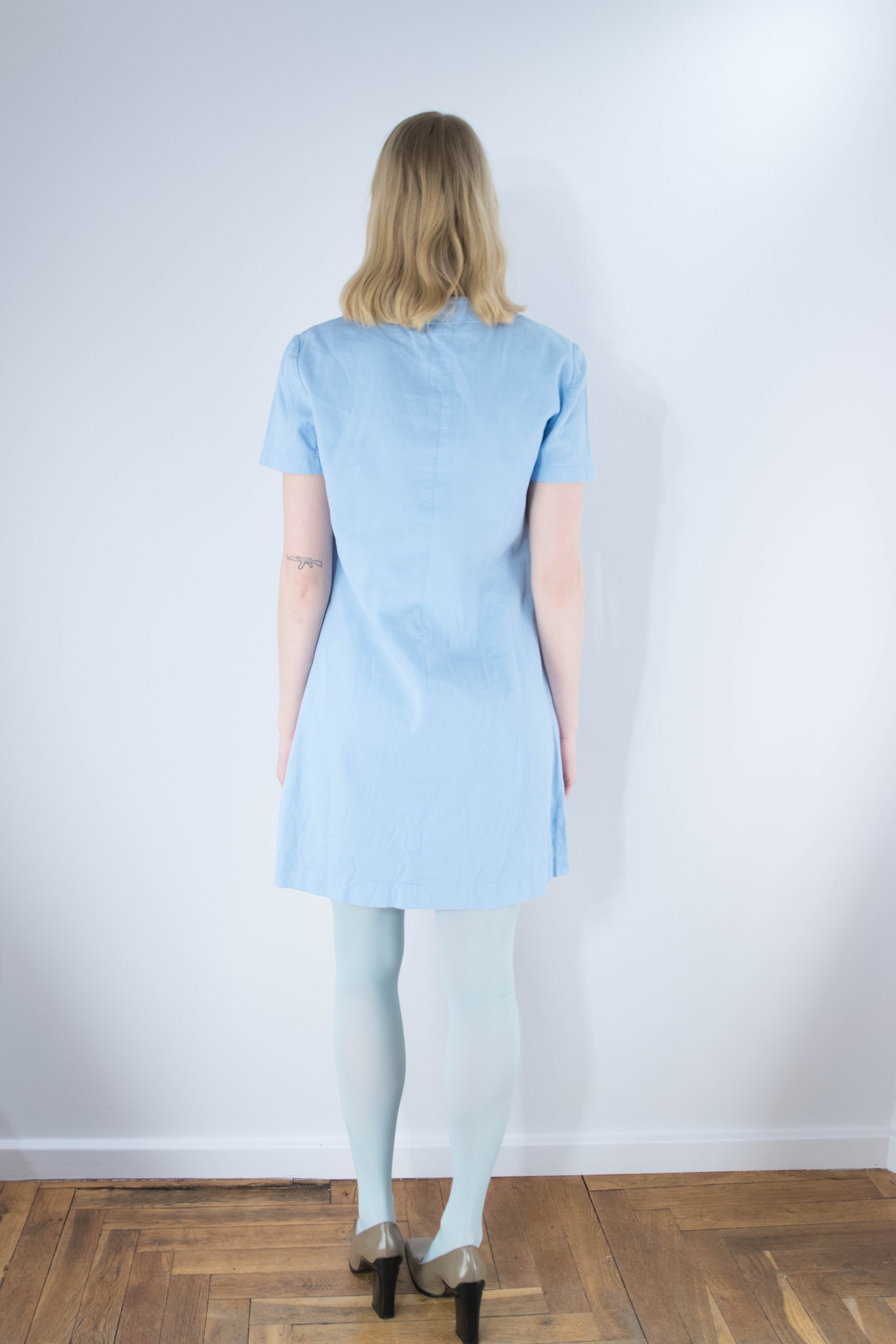 Blå Pencildress