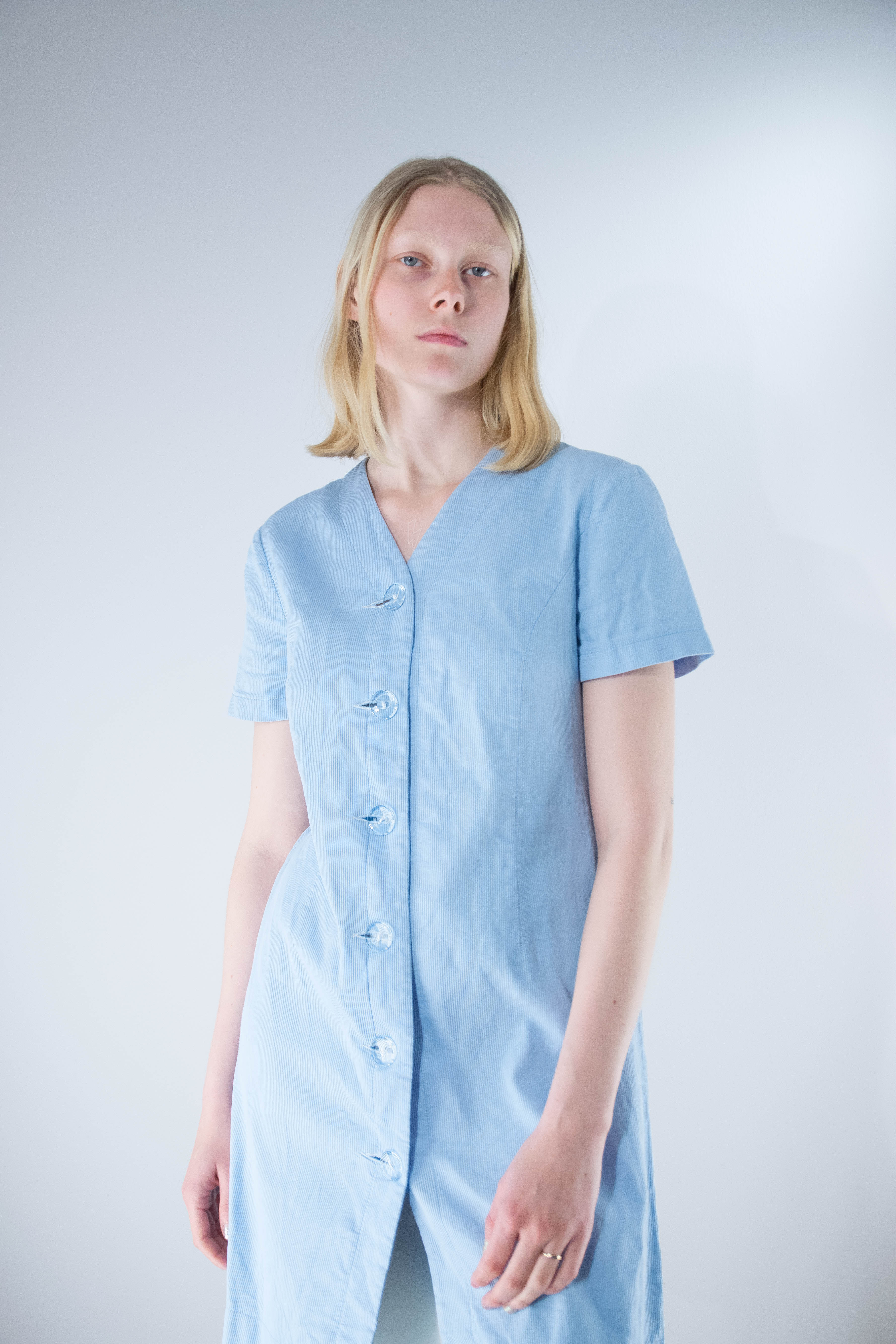 Blå Pencildress