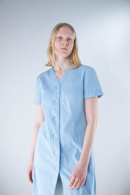 Blå Pencildress
