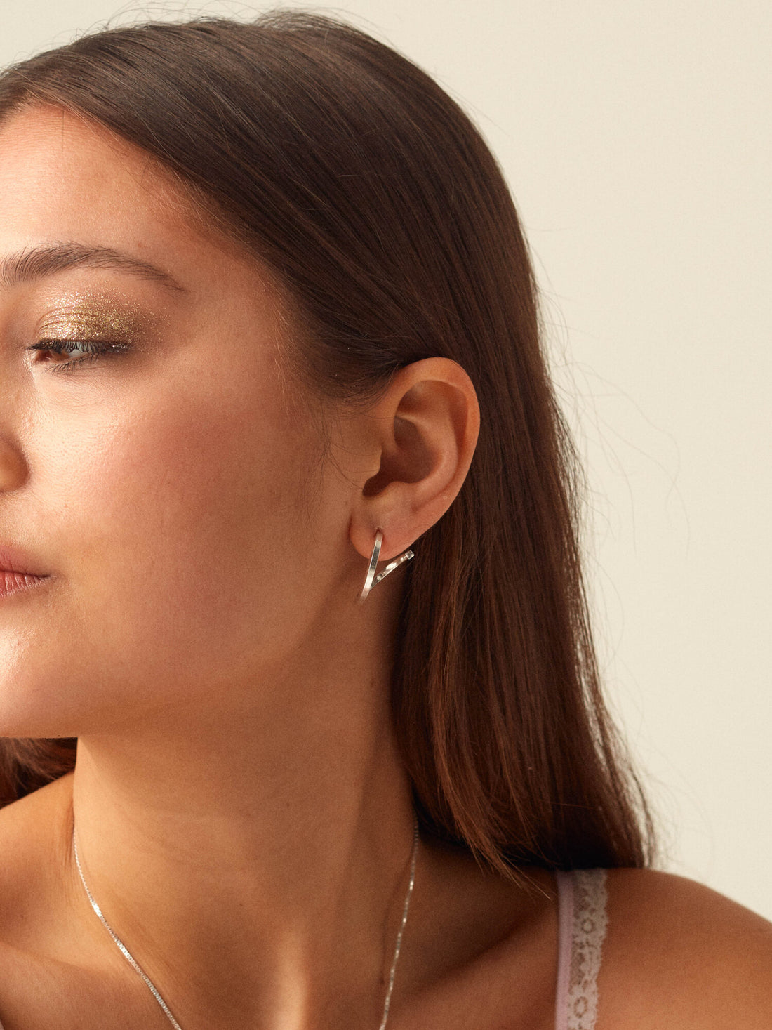 Pesca Hoops - Silver