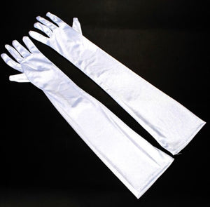 Party Gloves - White