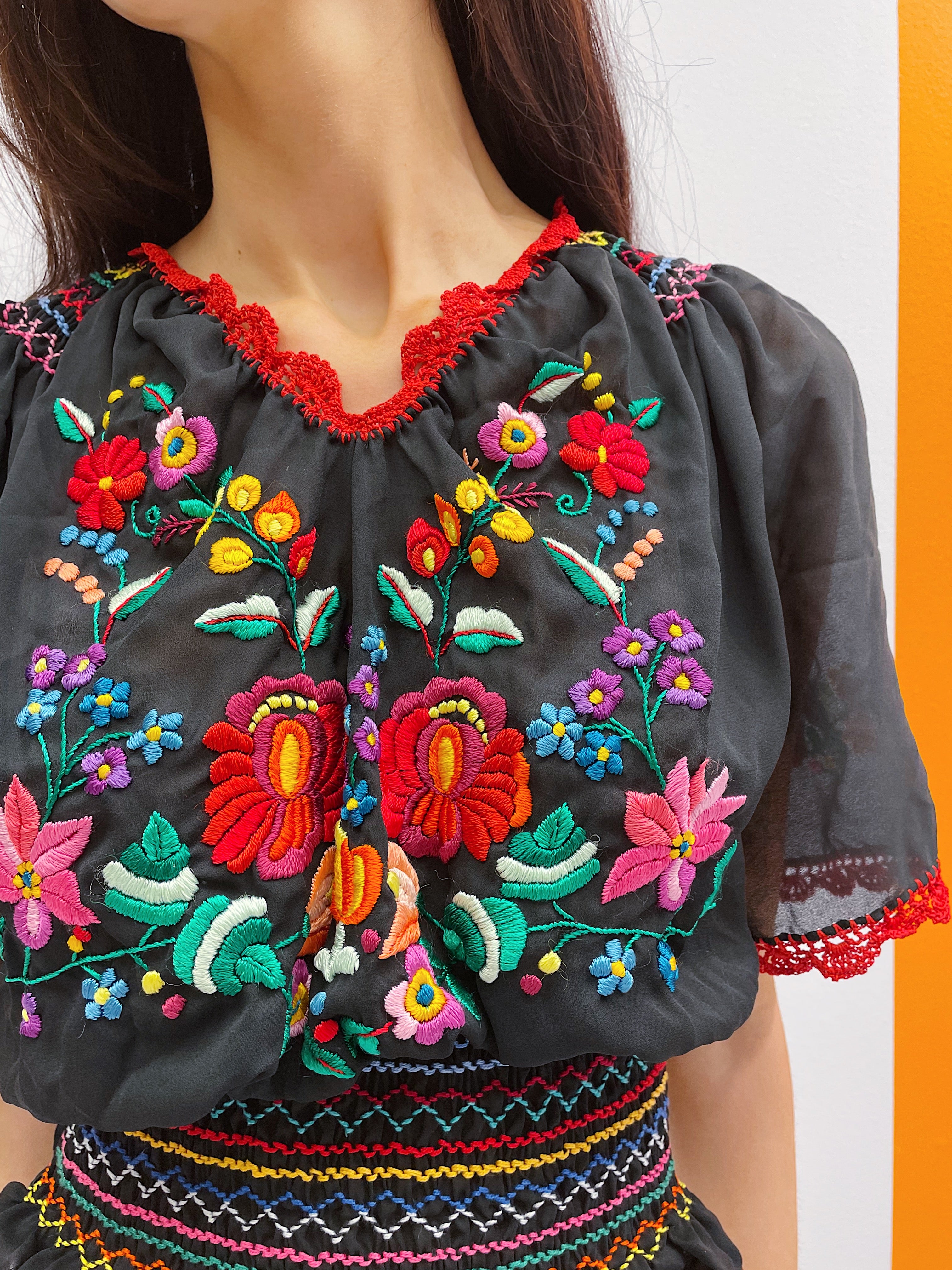 Blomsterbluse