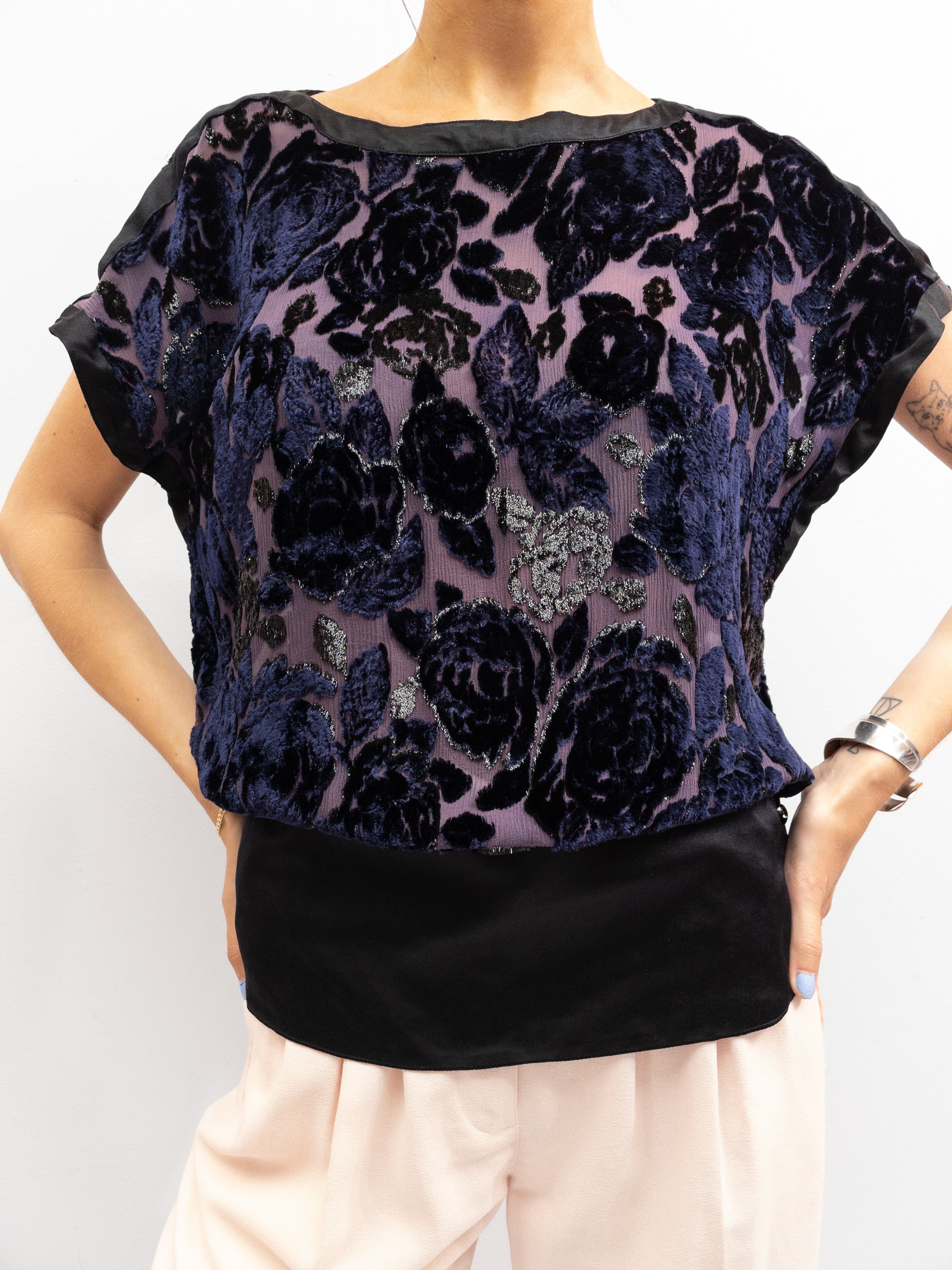 Escada Glitterbluse
