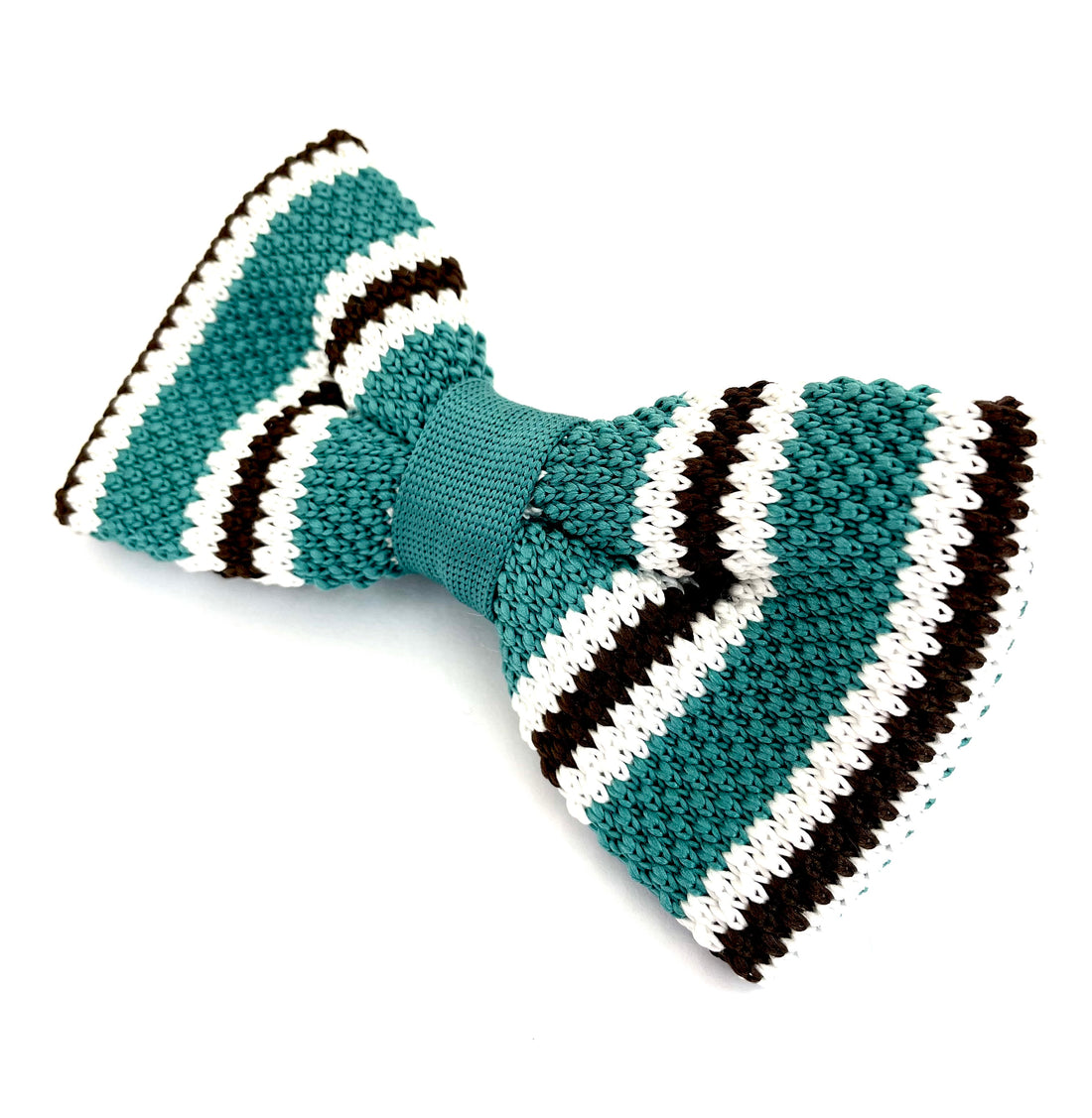 Bowtie Knit - Grøn / Hvid / Sort