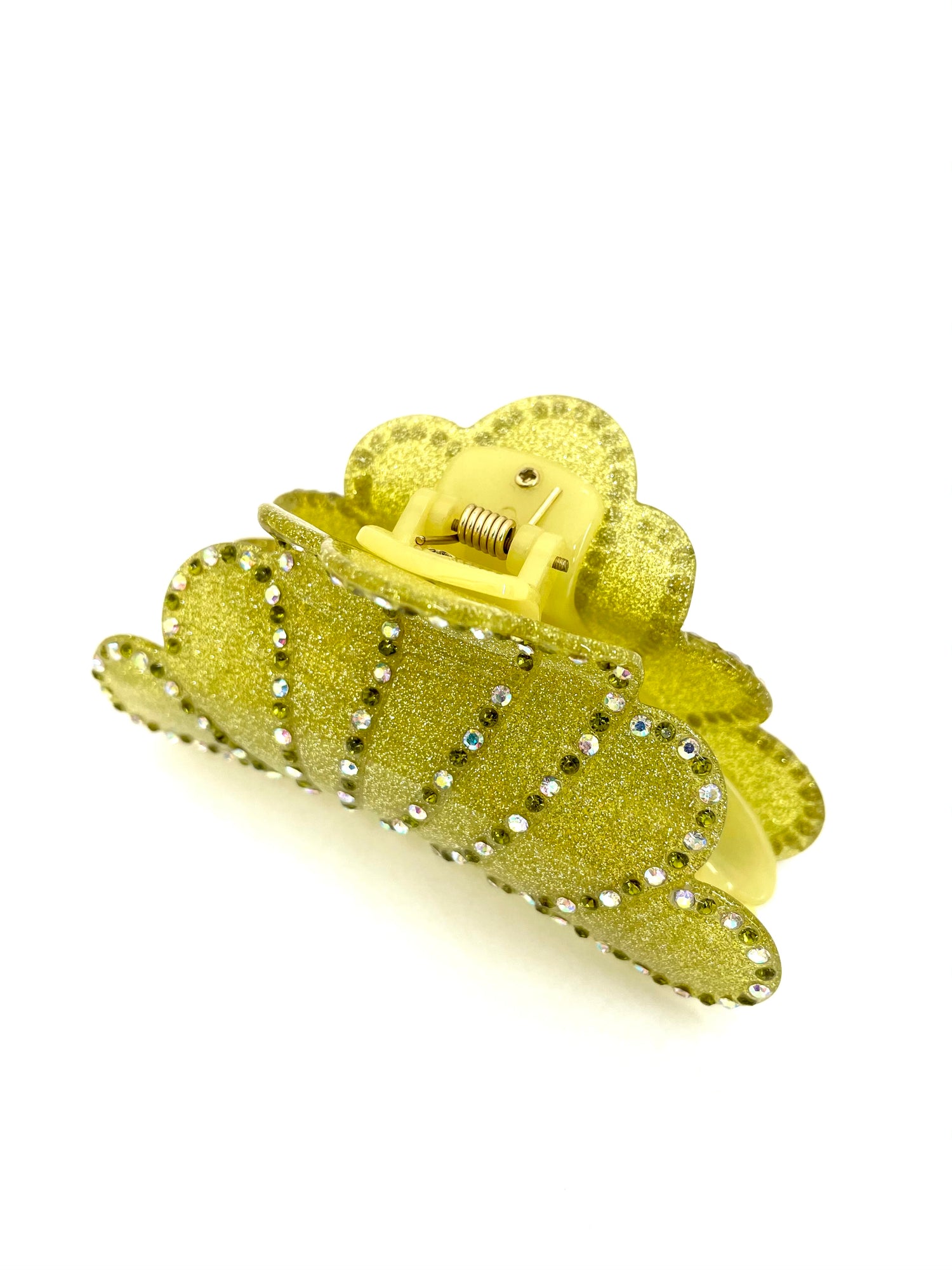 Cloudburst Hairclip - Dark Yellow