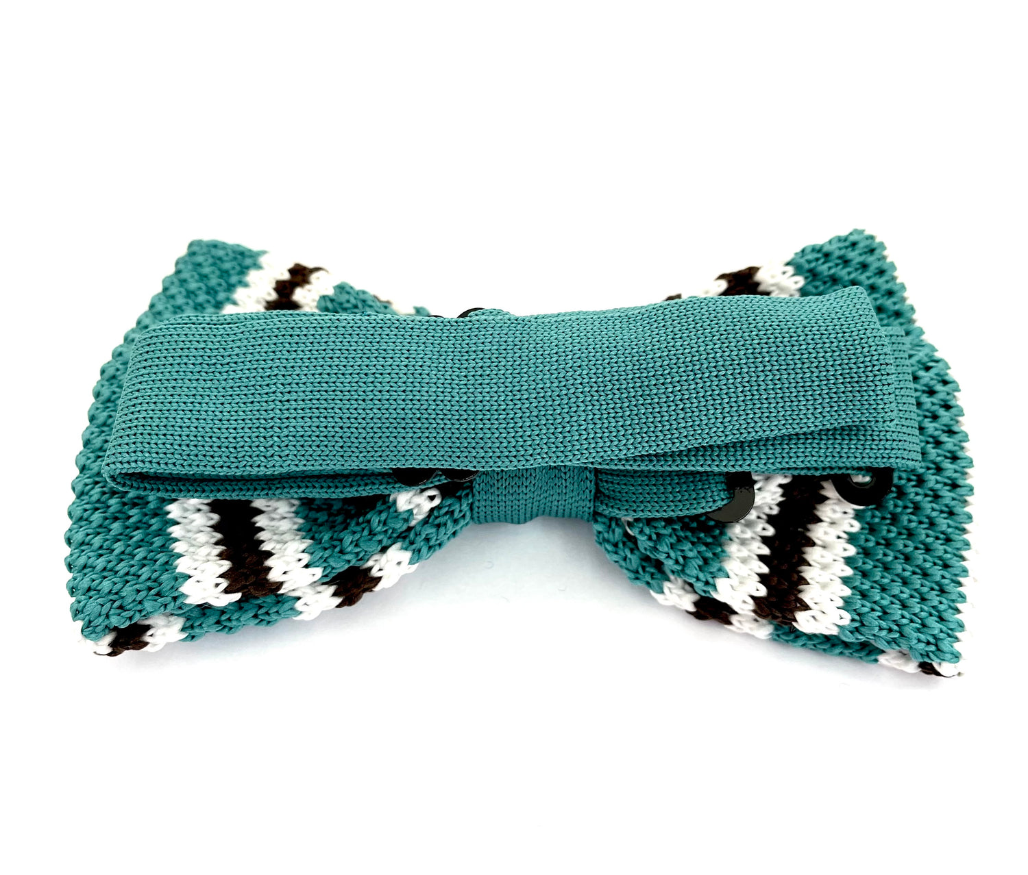 Bowtie Knit - Grøn / Hvid / Sort