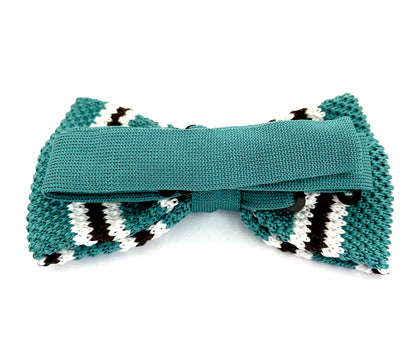 Bowtie Knit - Grøn / Hvid / Sort