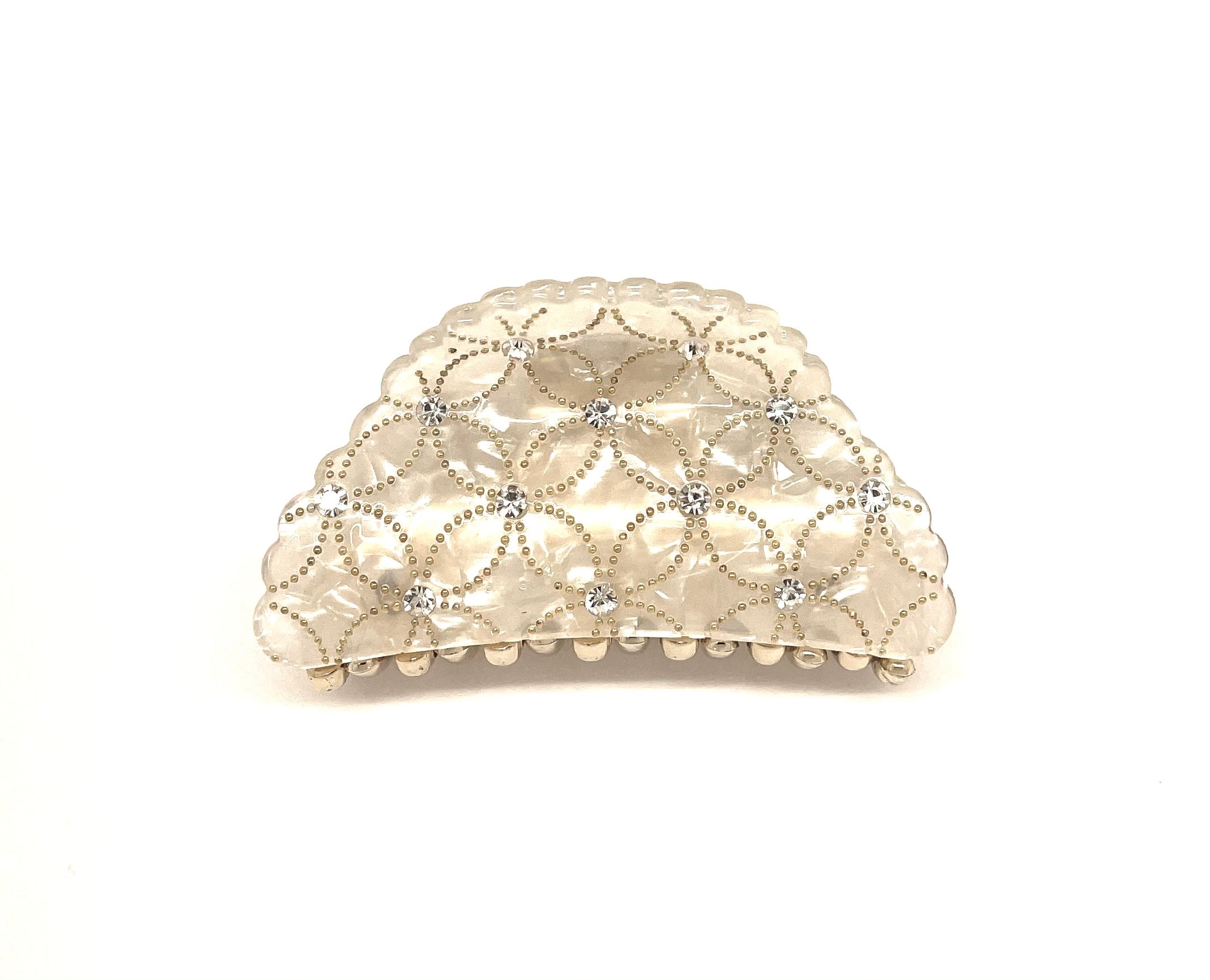 Big Simi Hairclip - White