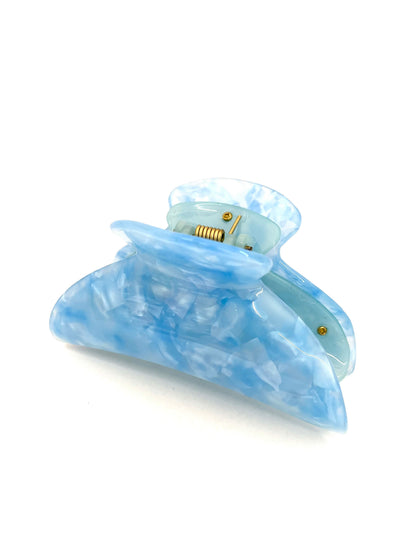 Puzzle Hairclip - Light Blue