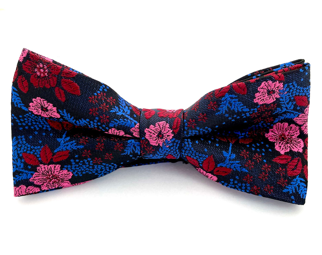 Bowtie Classic - Lyserøde blomster