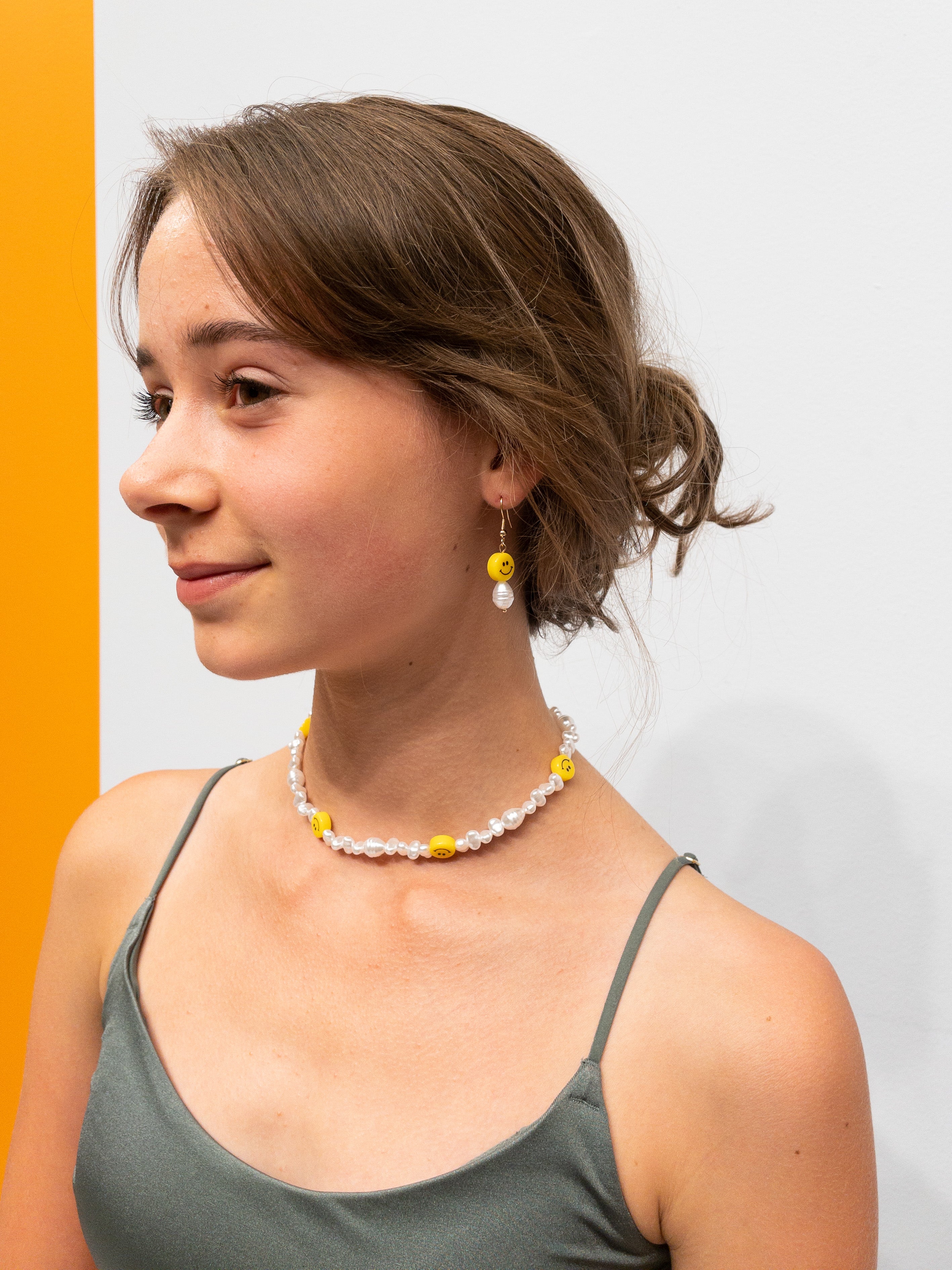 Happy Pearl Necklace