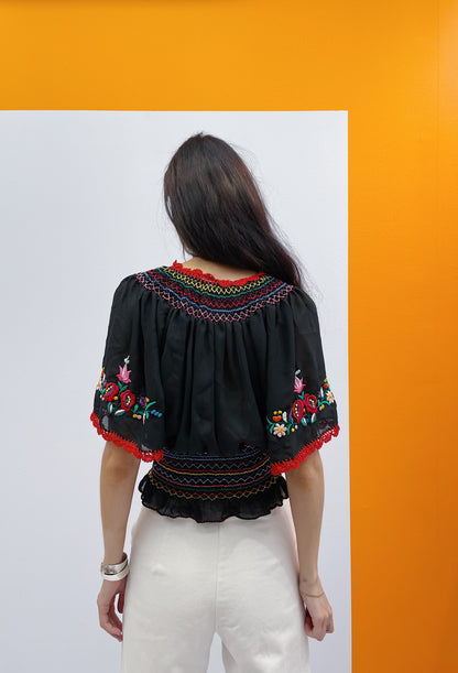Blomsterbluse