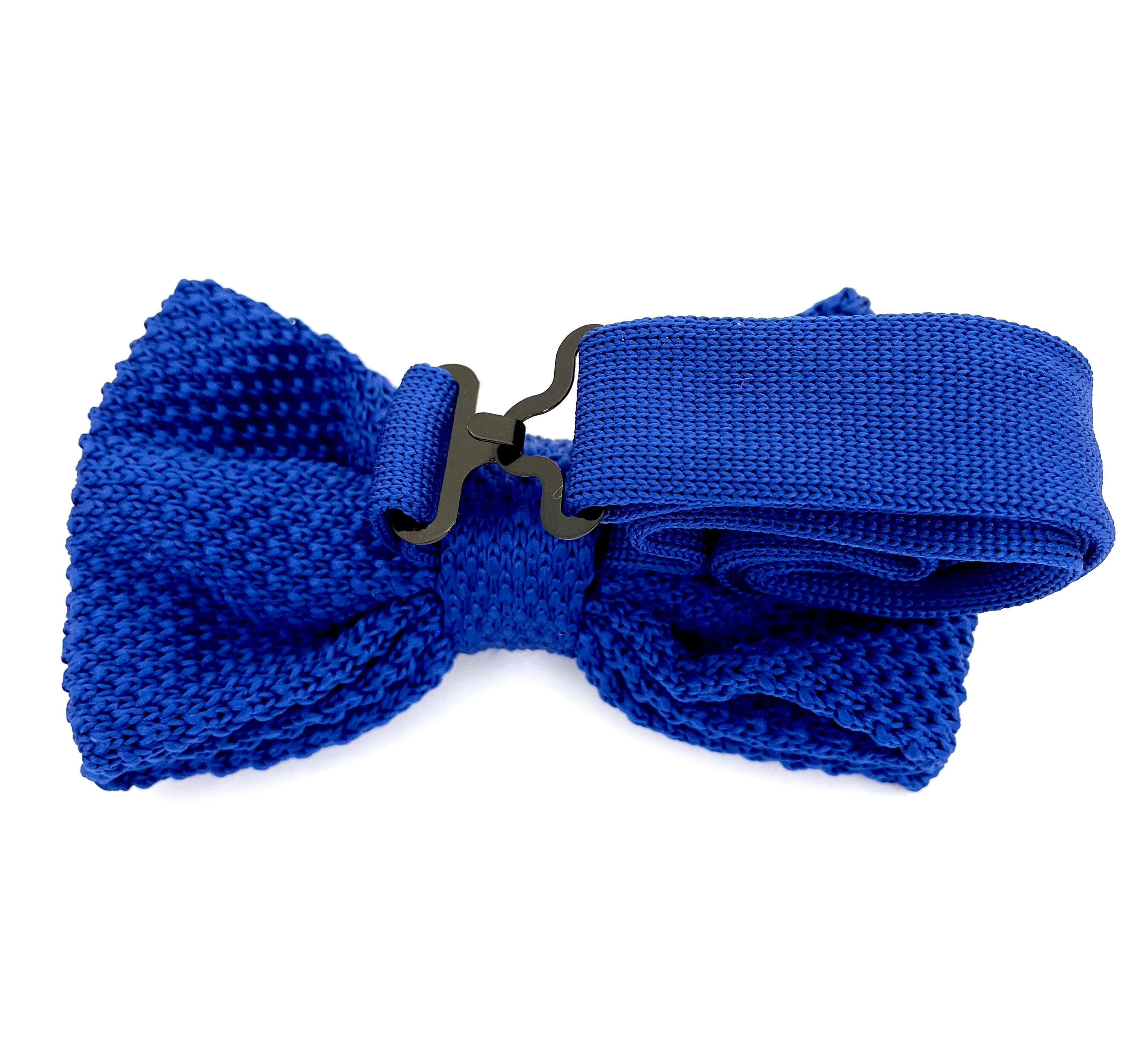 Bowtie Knit - Blå / Hvide Prikker