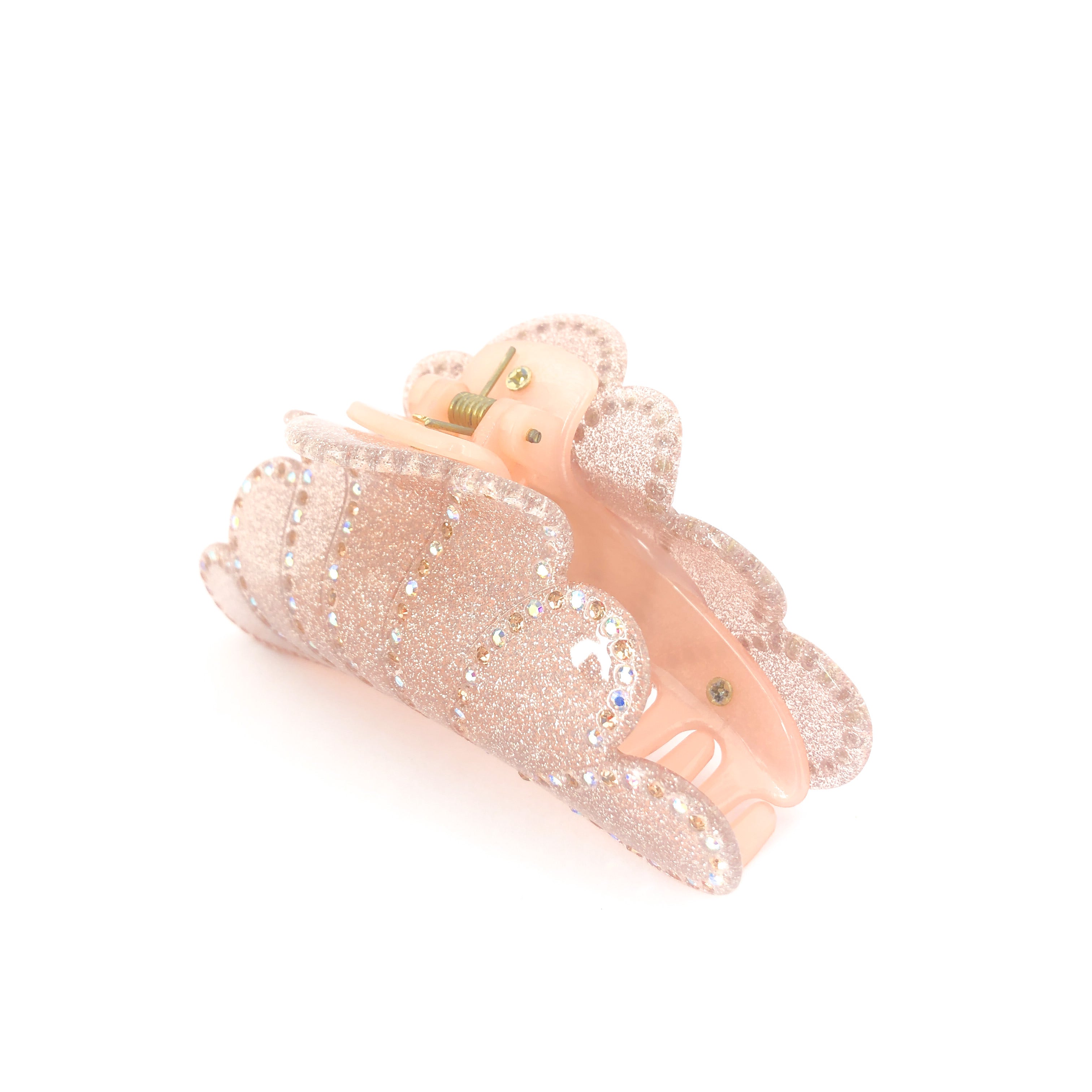 Cloudburst Hairclip - Light Rose