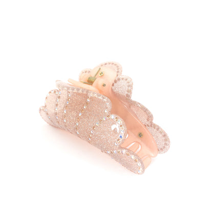 Cloudburst Hairclip - Light Rose