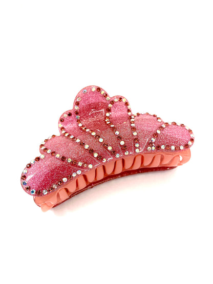 Cloudburst Hairclip - Hot Pink