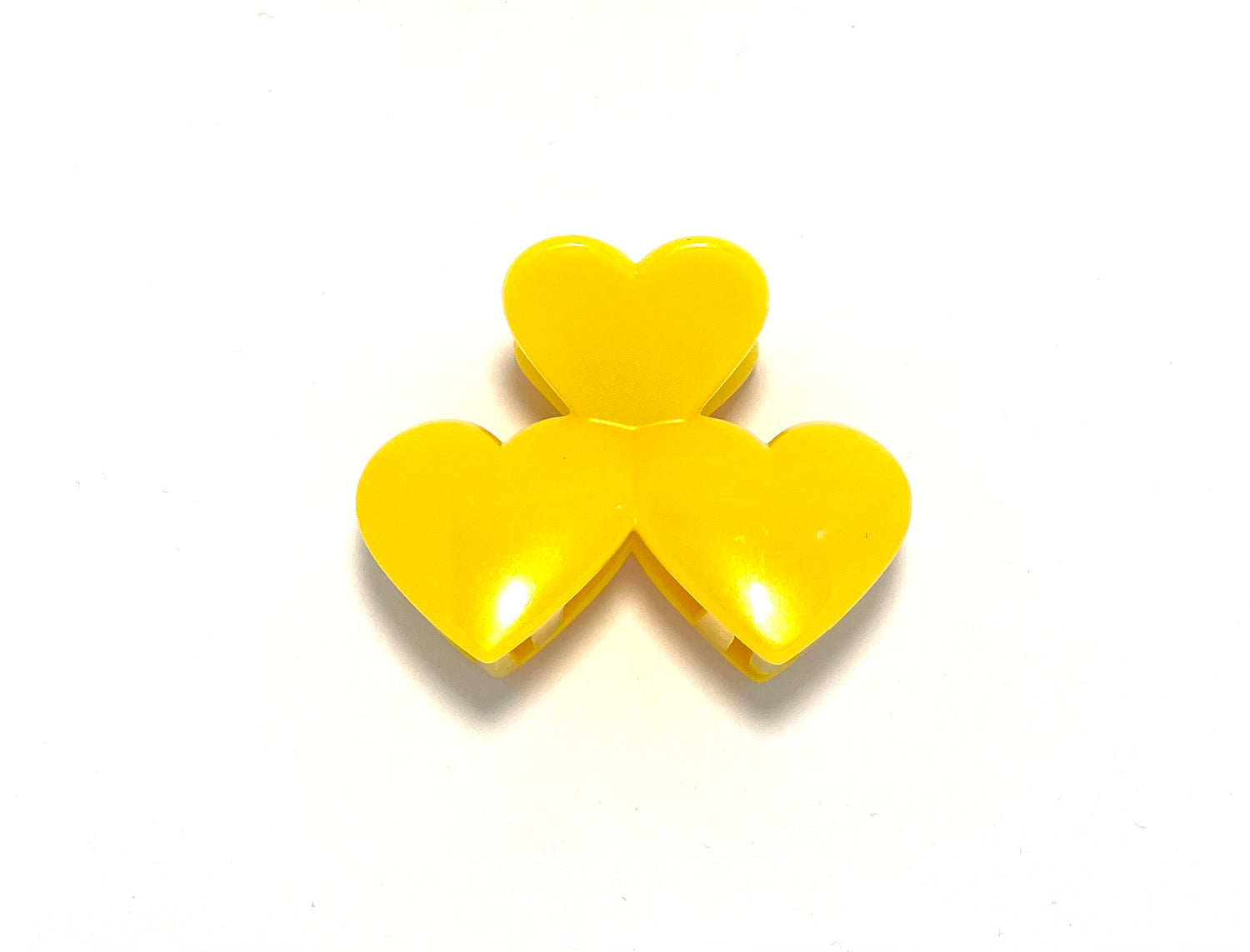 Heart Hairclip - Yellow