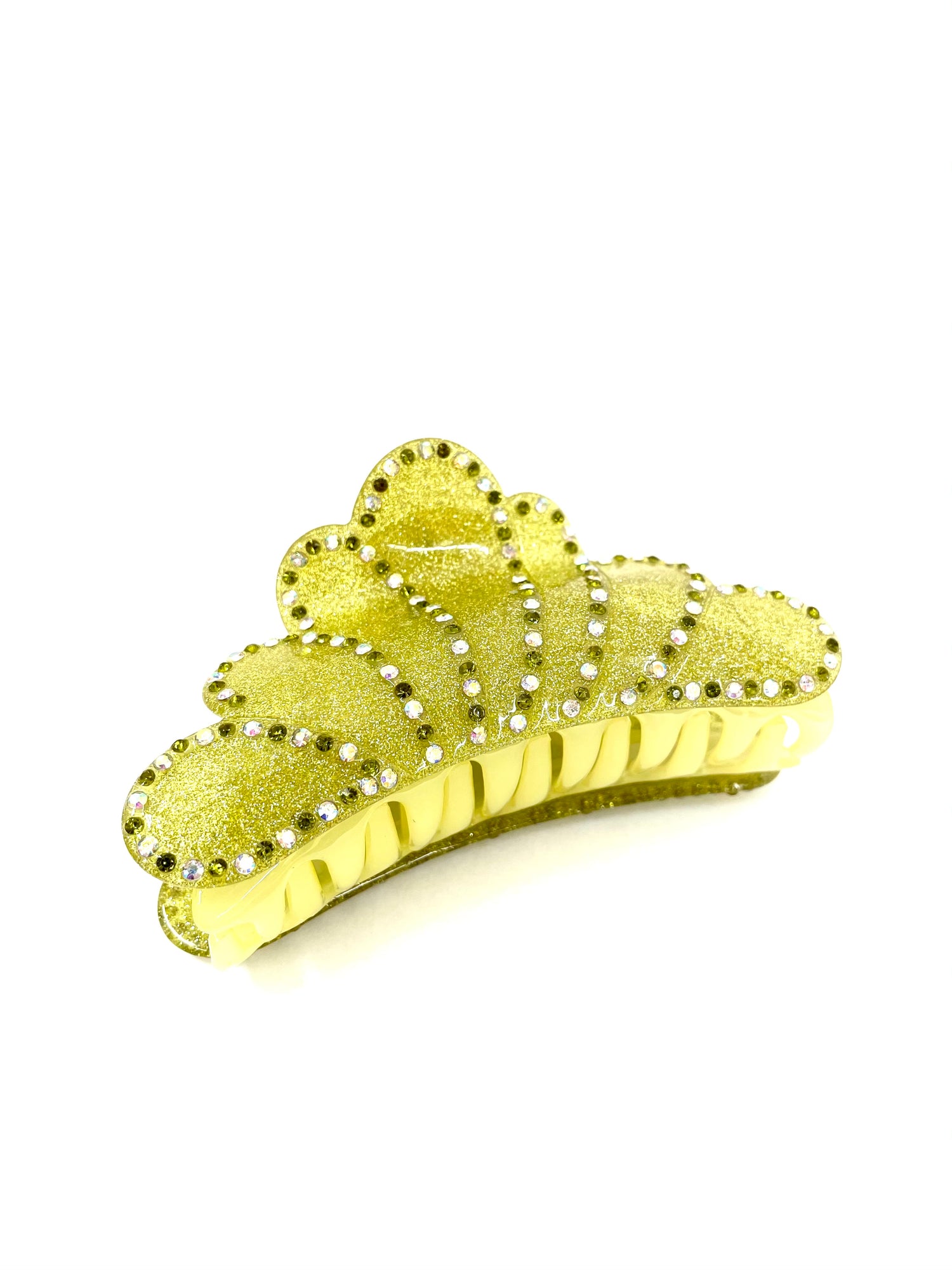Cloudburst Hairclip - Dark Yellow