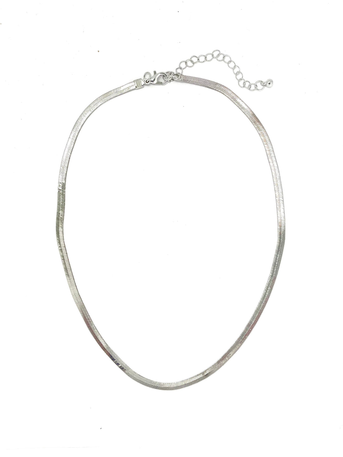 Orchid Necklace - Silver