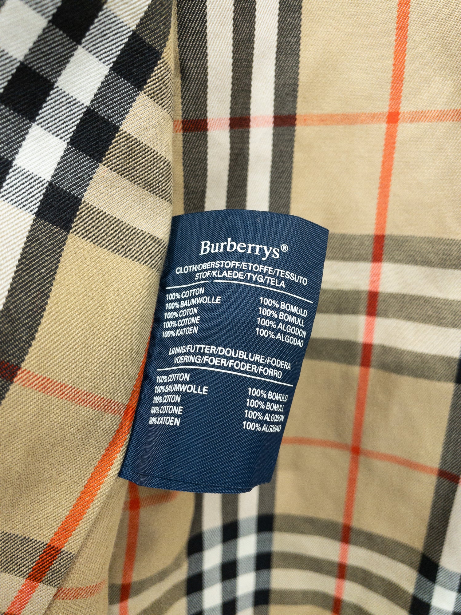 Vintage Burberrys’ Trenchcoat 