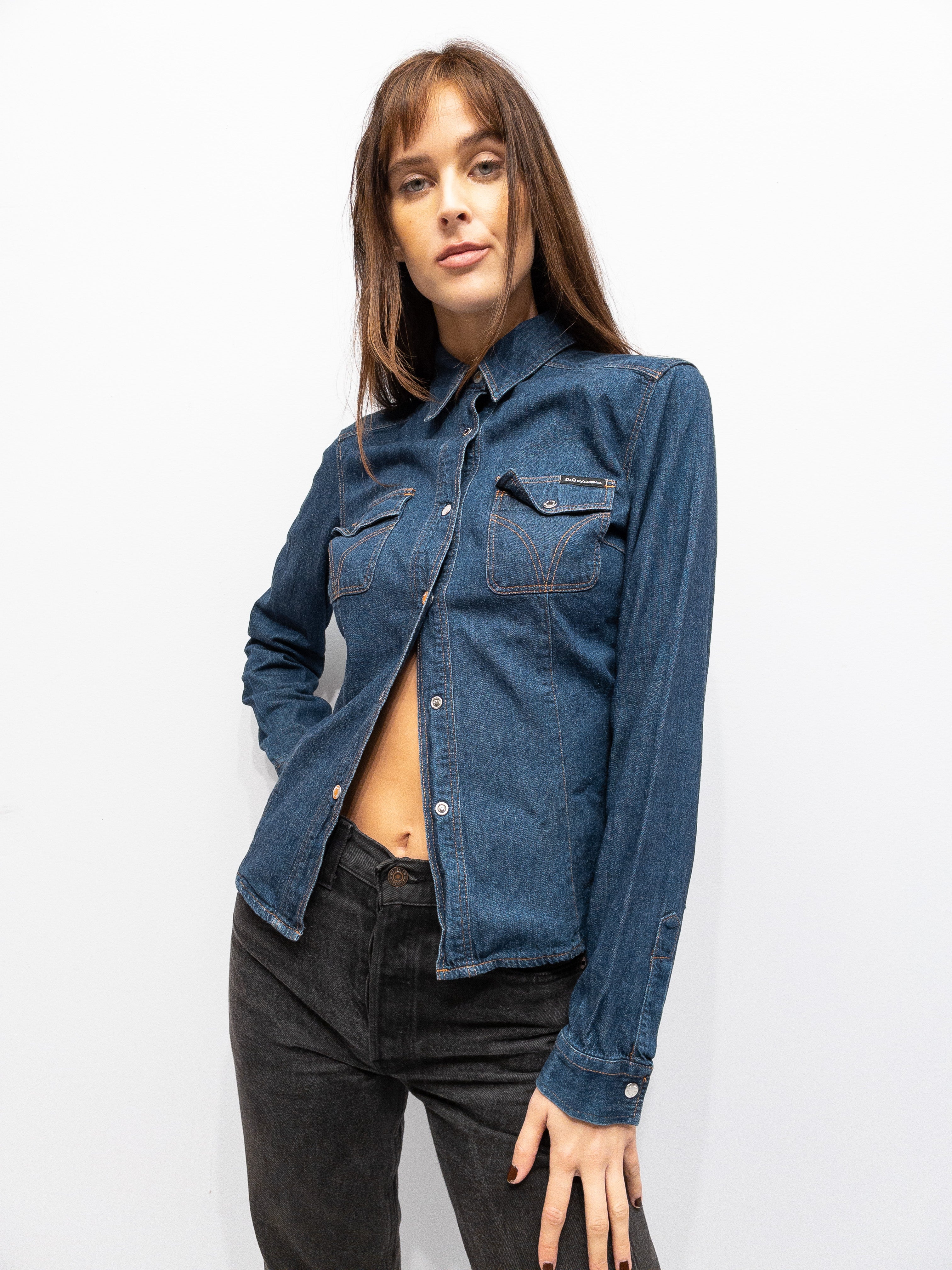 Dolce &amp; Gabbana Denimskjorte