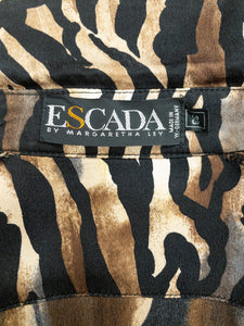 Vintage Escada Silkeskjorte