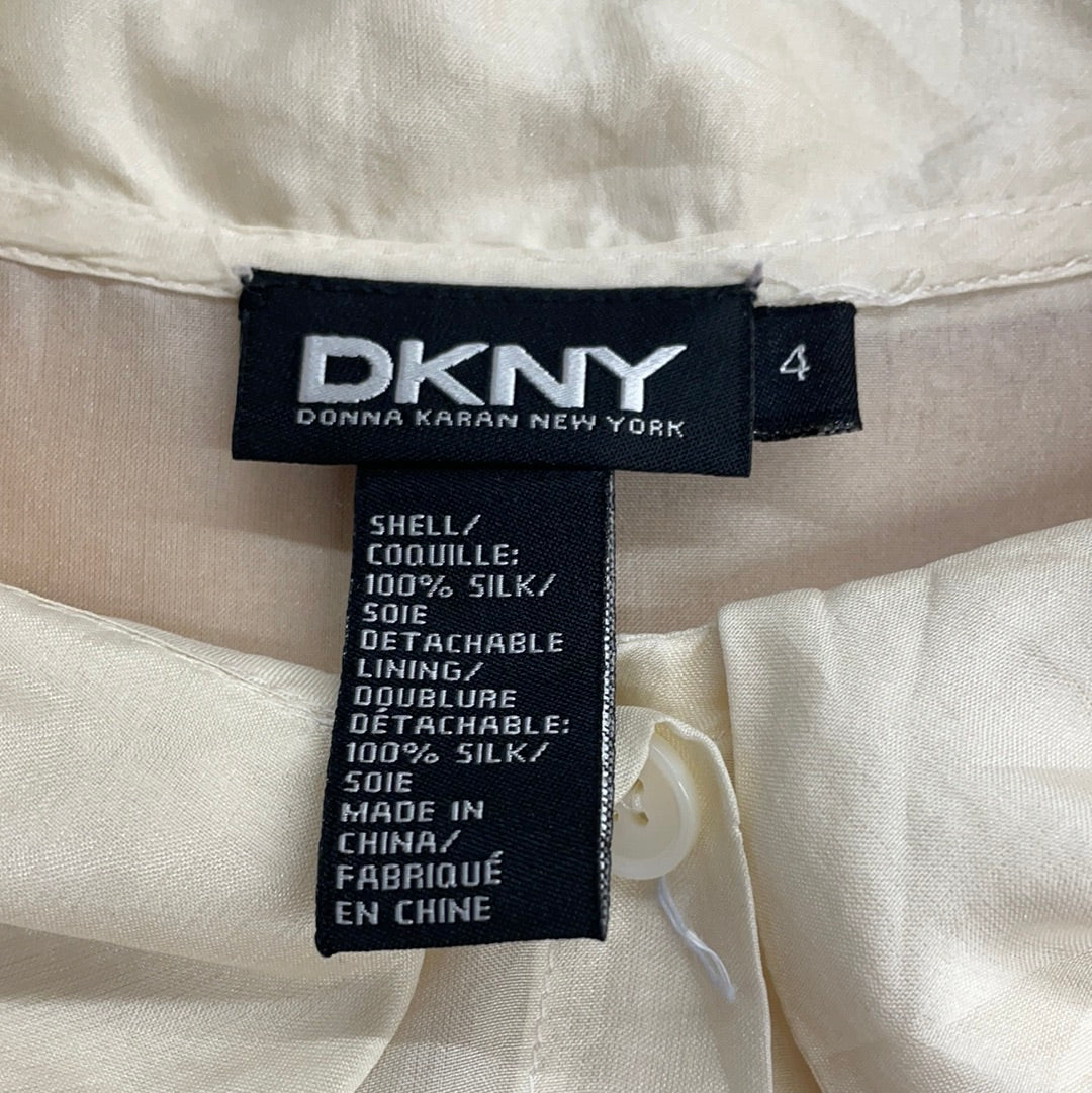 DKNY Silkeskjorte