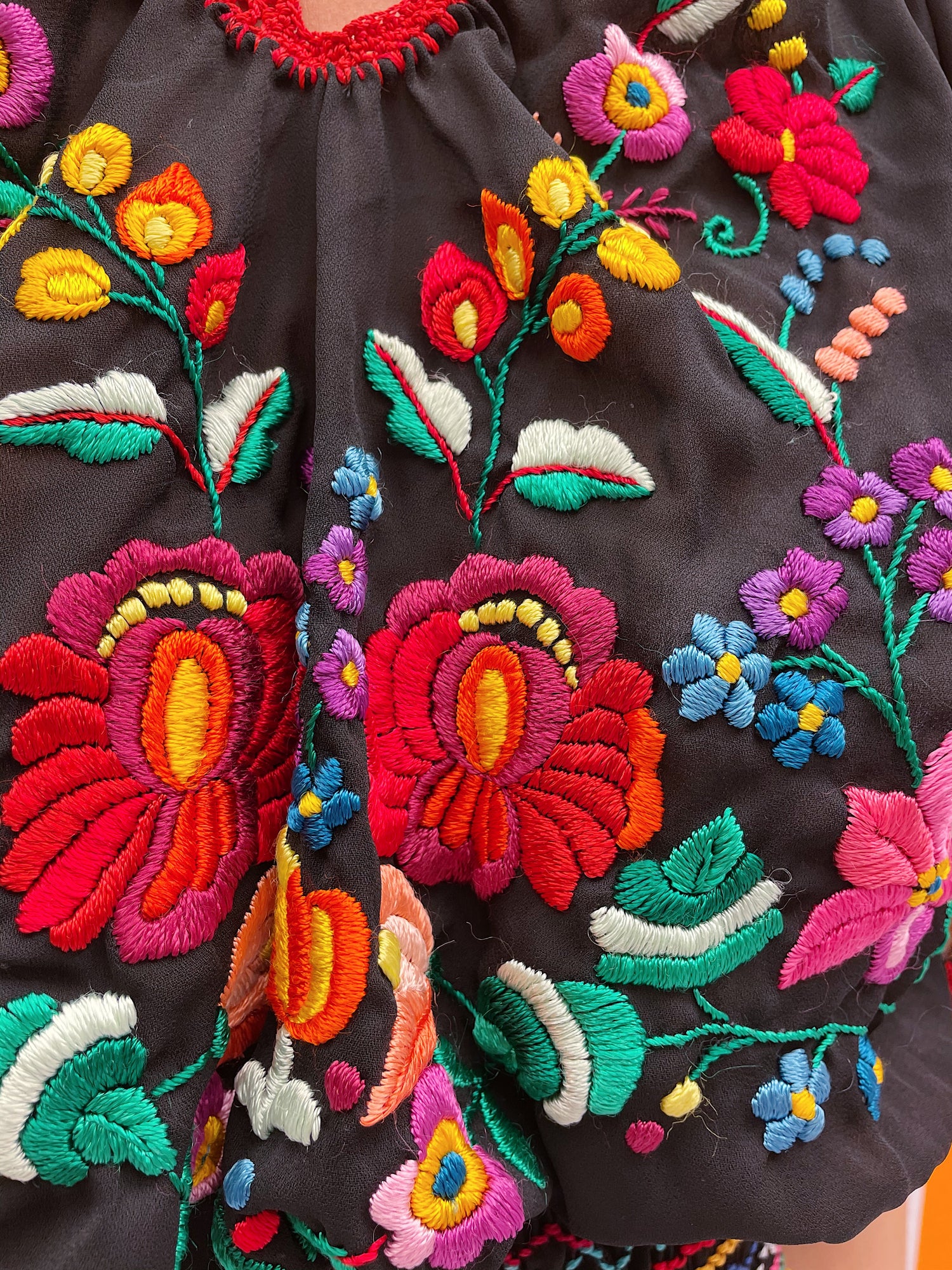 Blomsterbluse
