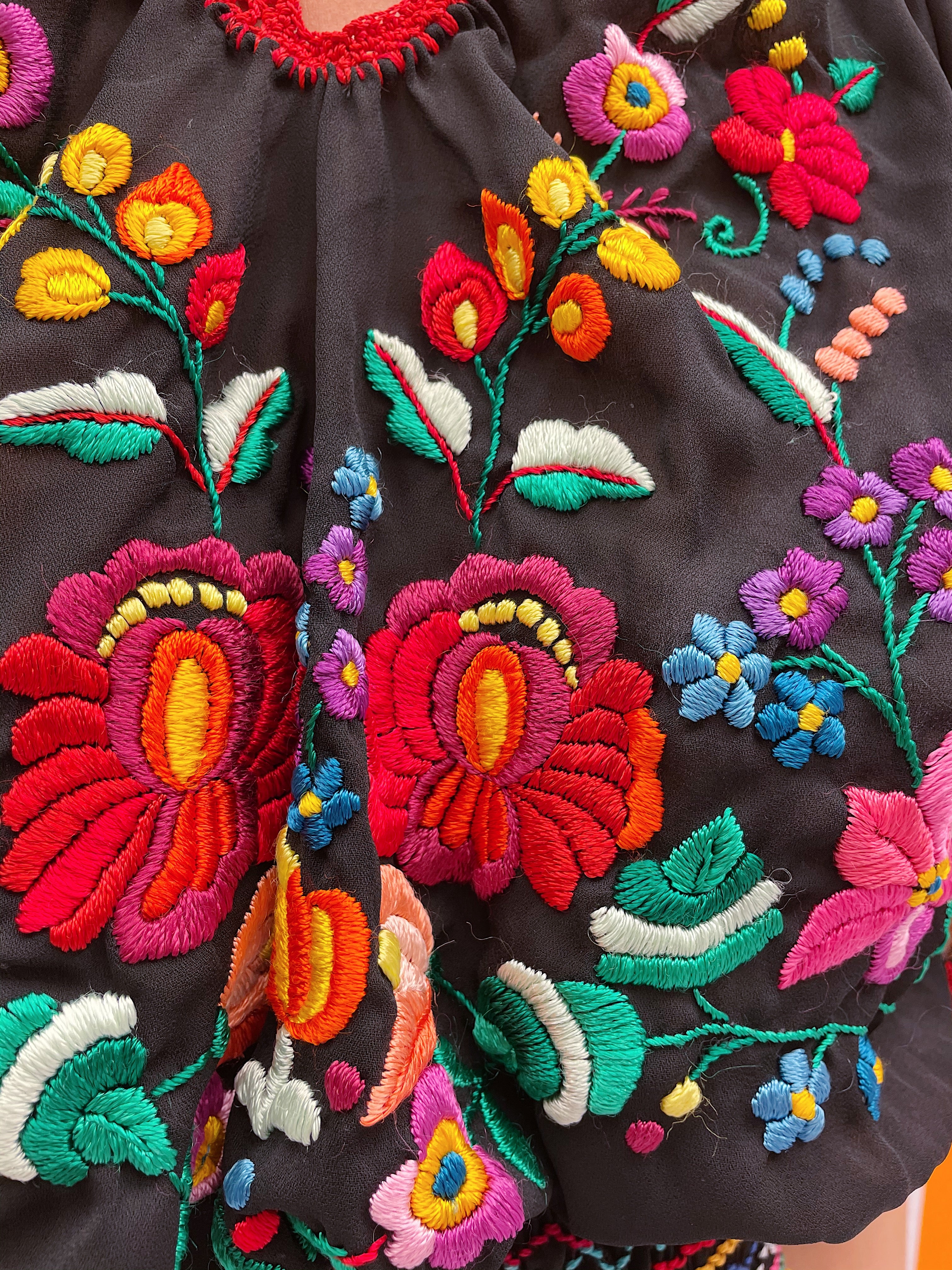 Blomsterbluse